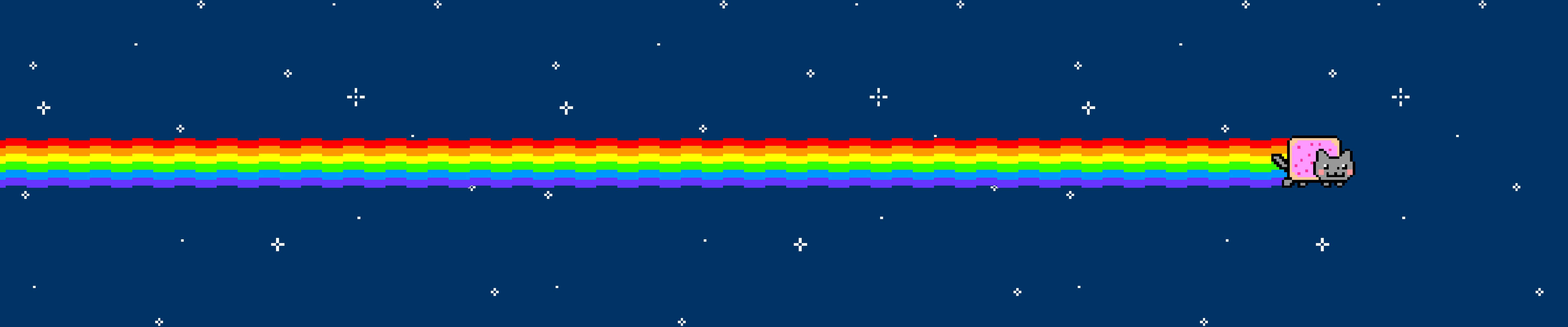 Eyefinity, pink bow, starry night sky, 5K Desktop Wallpaper