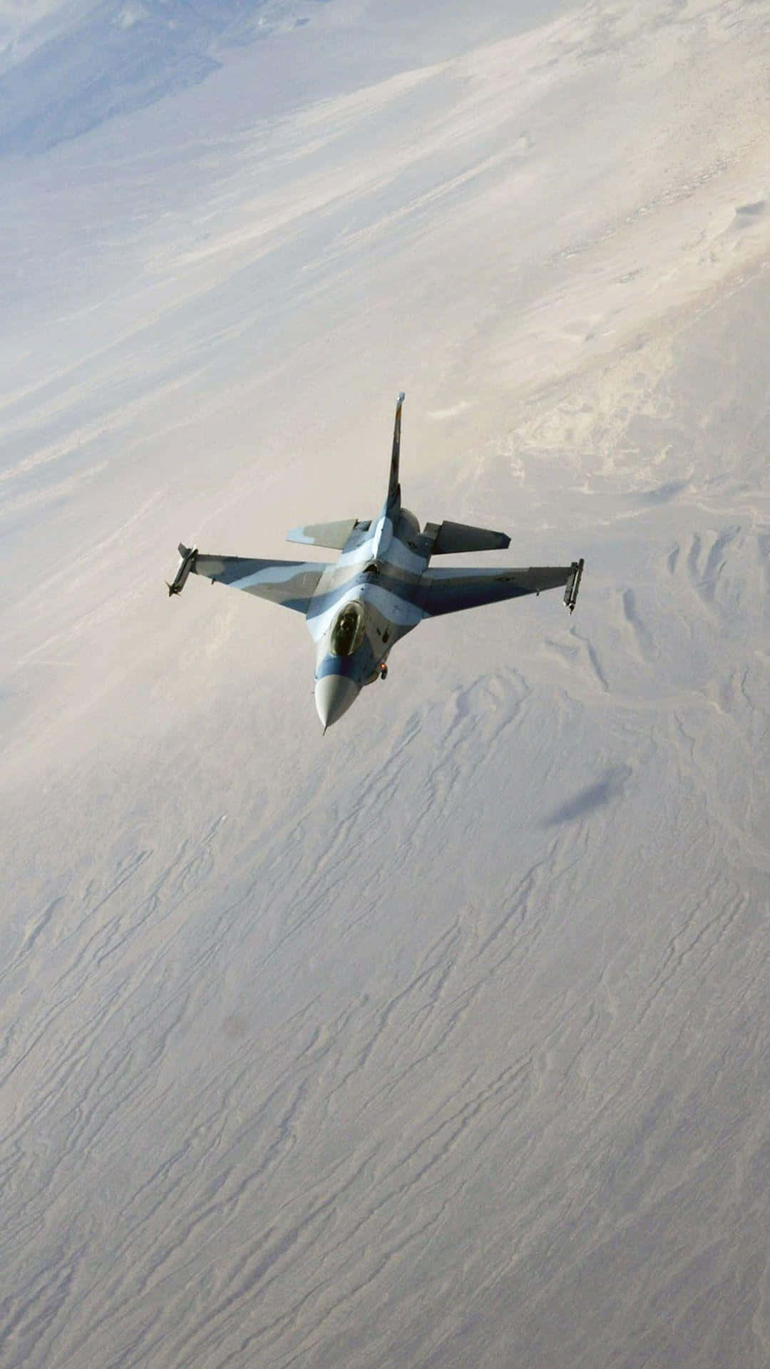 F-16, desert, fighter jet, Full HD Phone Wallpaper