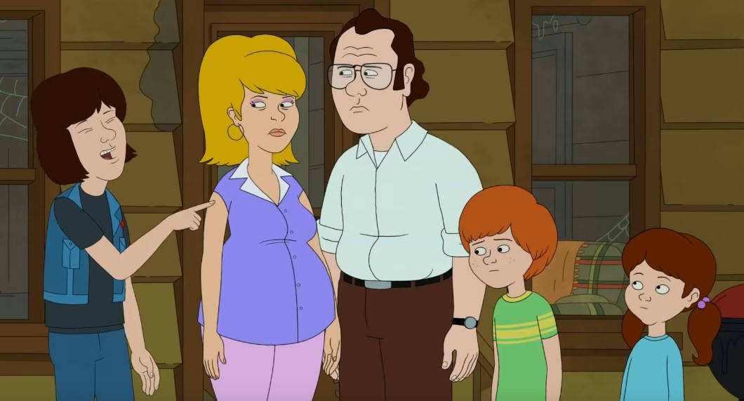F Is For Family, comedy drama series, family of five, SD Desktop Wallpaper