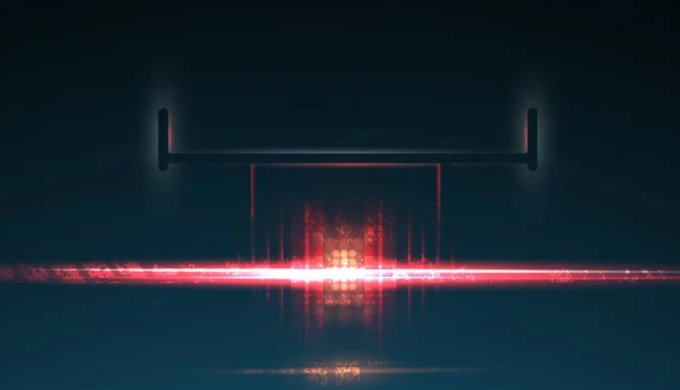 F1, glowing red, digital gate, HD Desktop Wallpaper