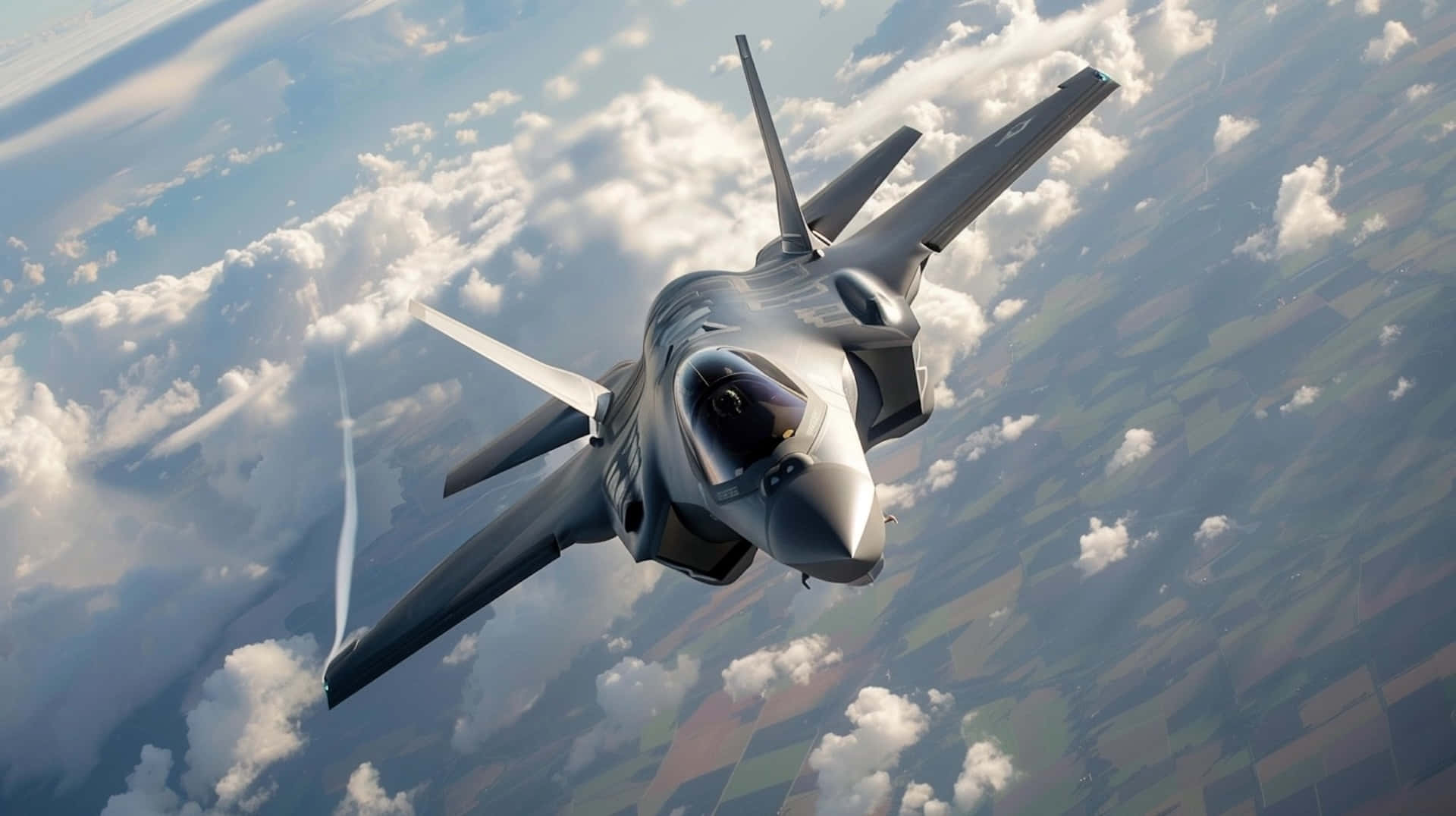 F35, jet, flight, Full HD Desktop Wallpaper