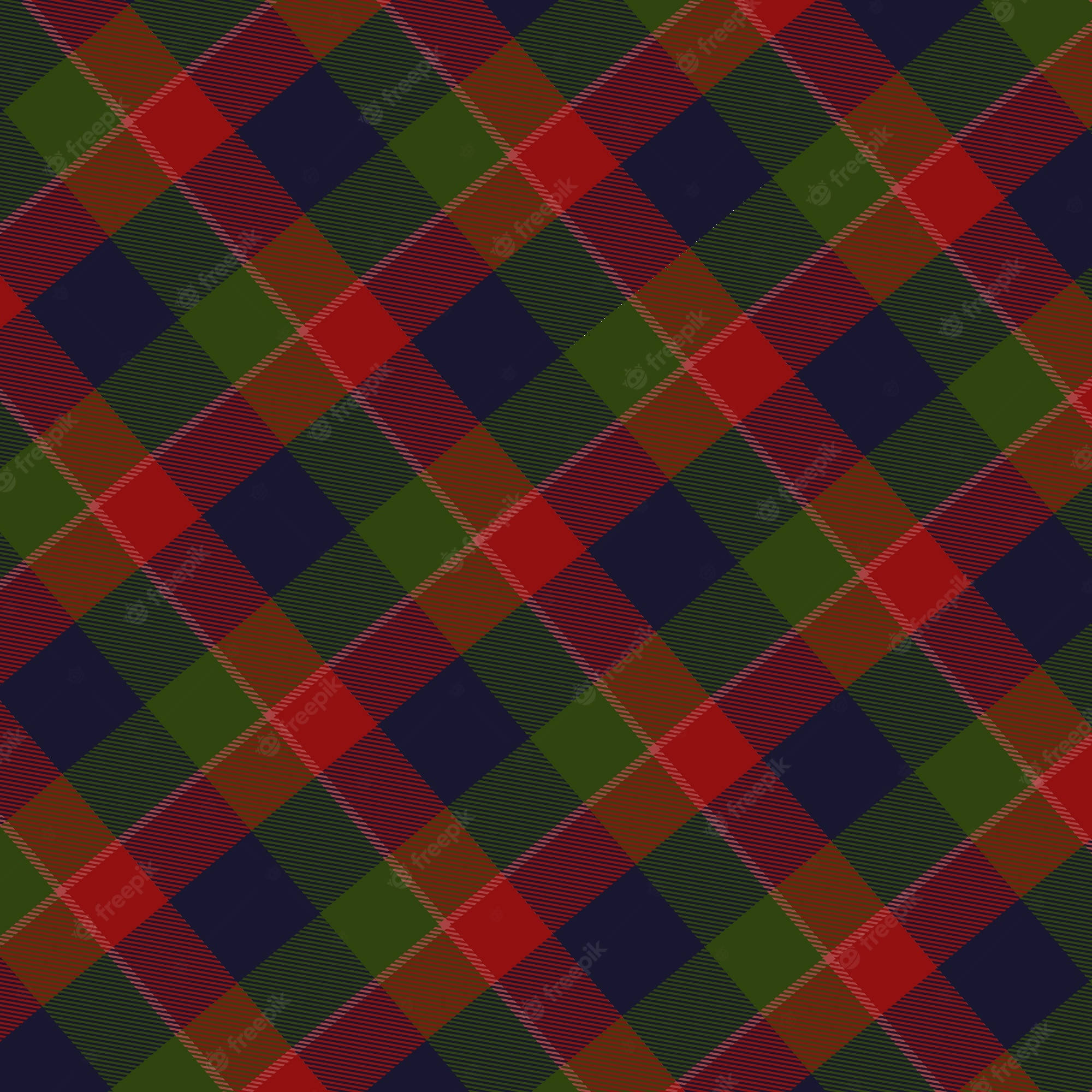 tartan plaid pattern, bold red green and navy squares, thin white lines, Full HD Desktop Wallpaper