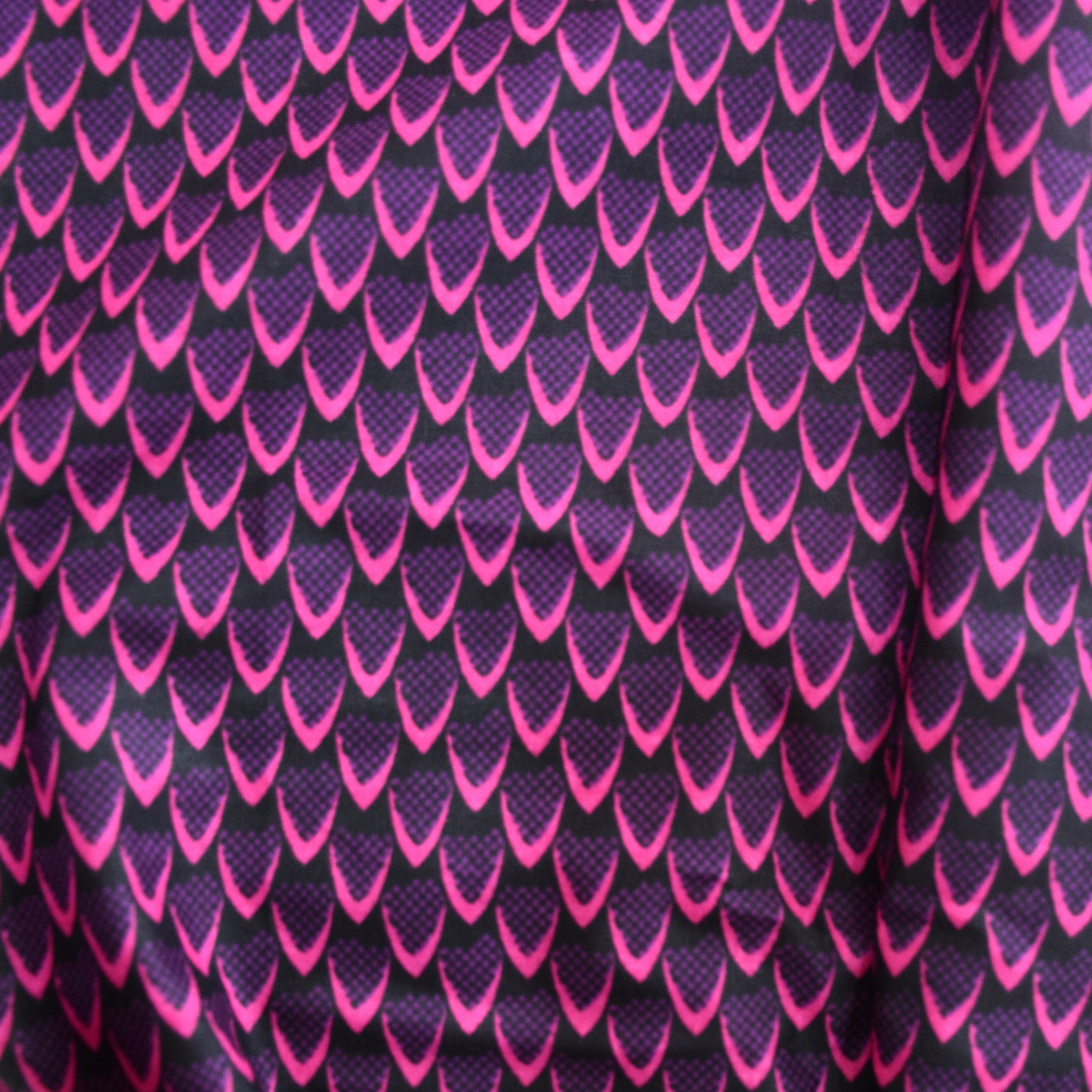 pliable fabric, scale design, vibrant pink, 2K Desktop Wallpaper