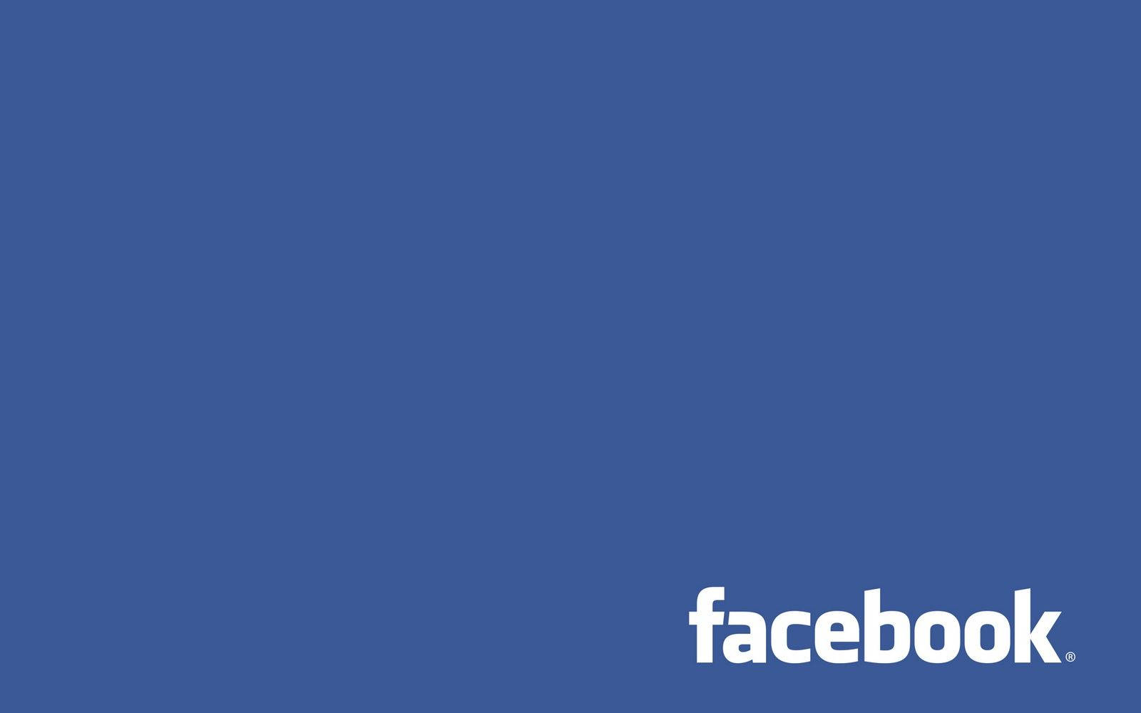 Facebook, blue, white, HD Desktop Wallpaper