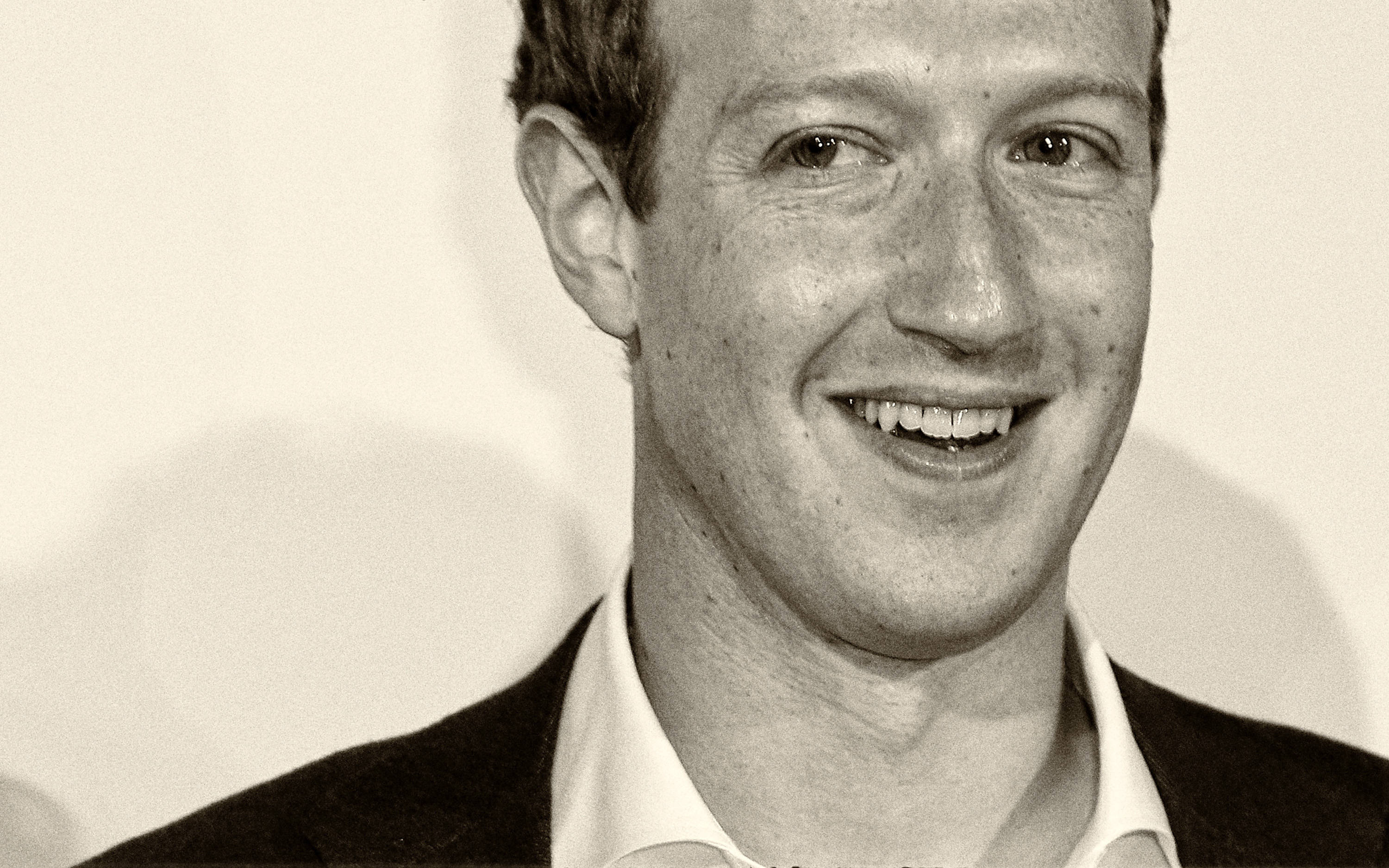 Facebook, entrepreneur, sepia-toned, 2K Desktop Wallpaper