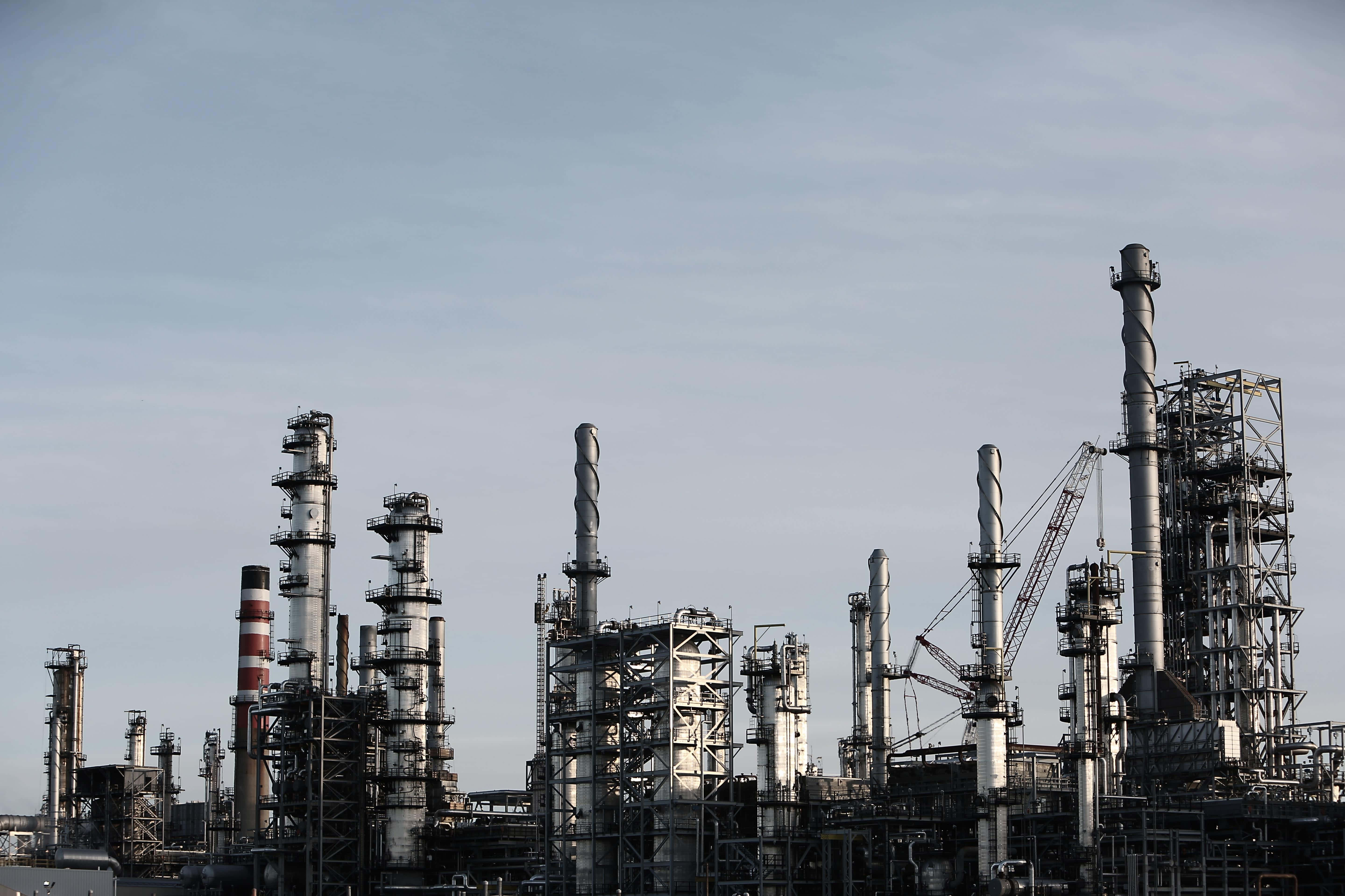 industrious factory, pillars, exhaust pipes, 5K Desktop Wallpaper