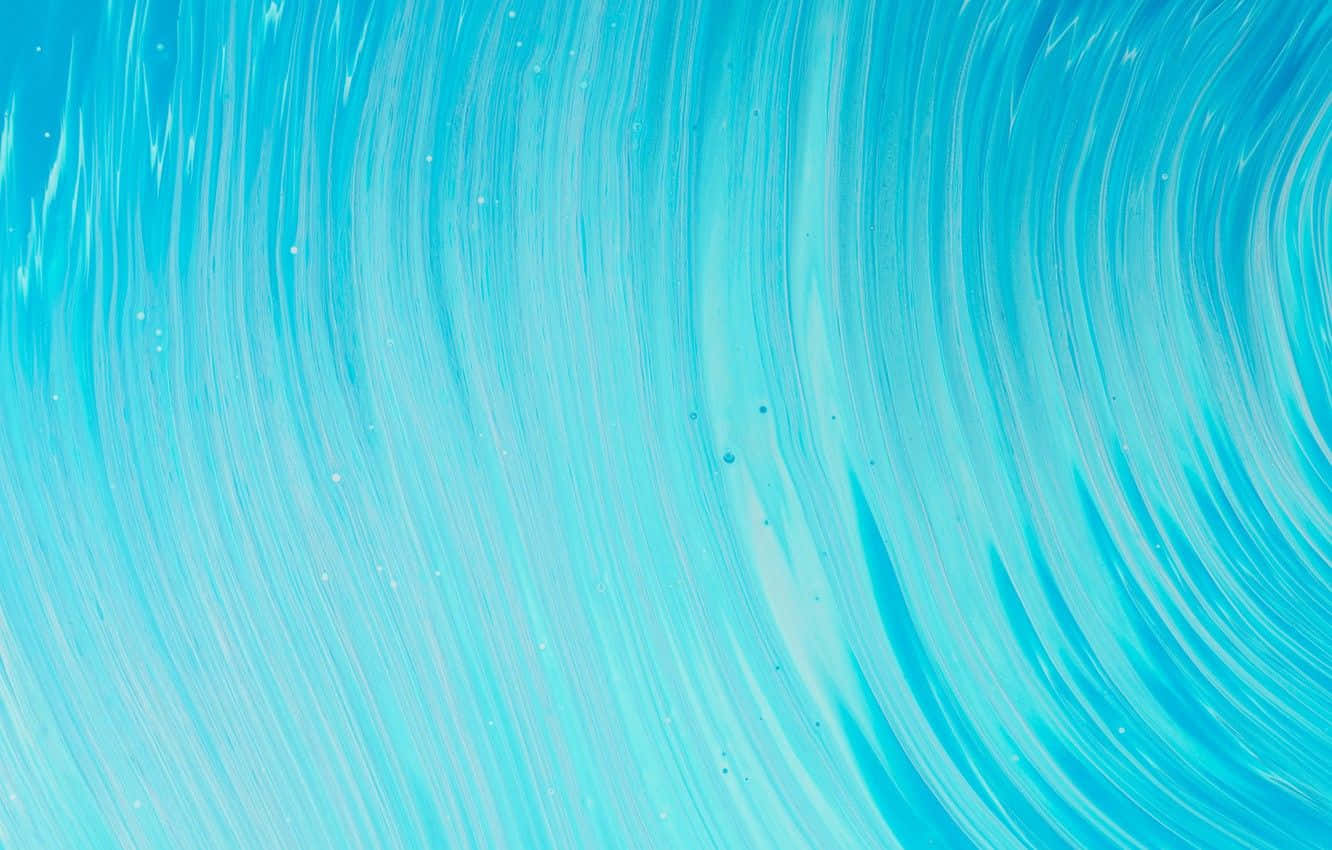 turquoise, white, swirling brushstrokes, HD Desktop Wallpaper