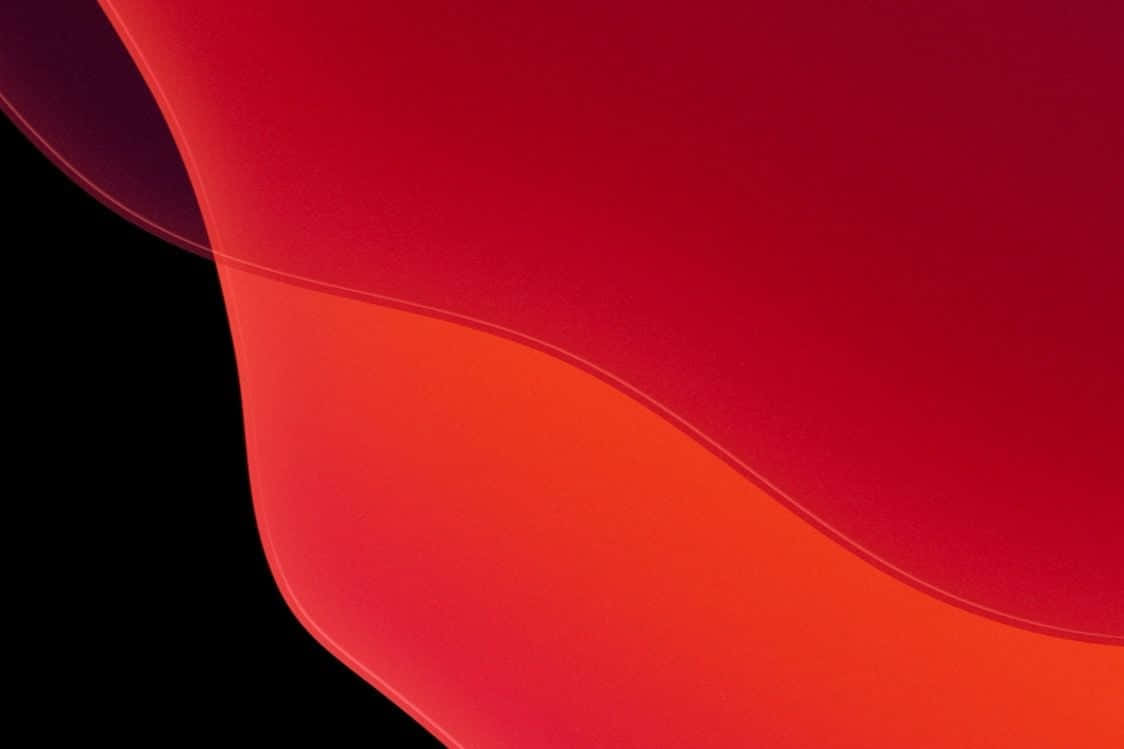 Faded, vibrant red, translucent waves, SD Desktop Wallpaper