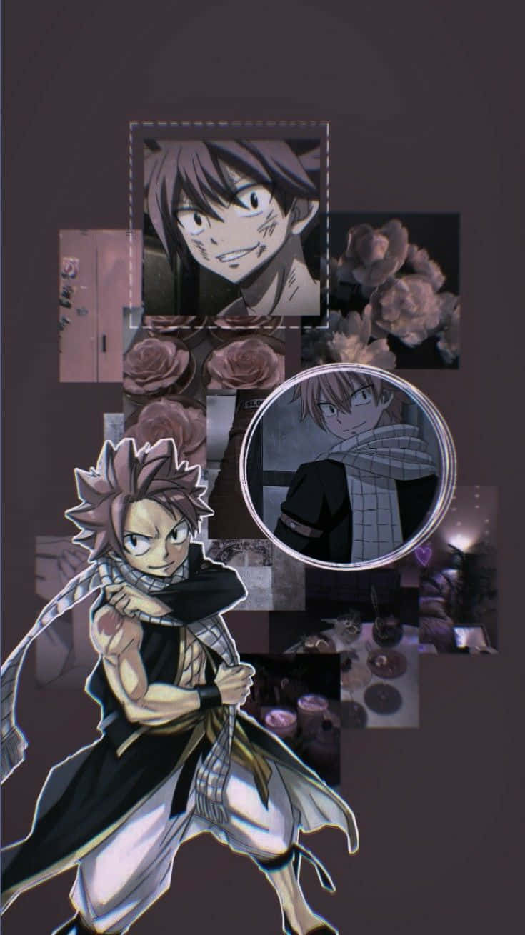 Fairy Tail Aesthetic, Tumblr Edit, spiky-haired warrior, HD Phone Wallpaper