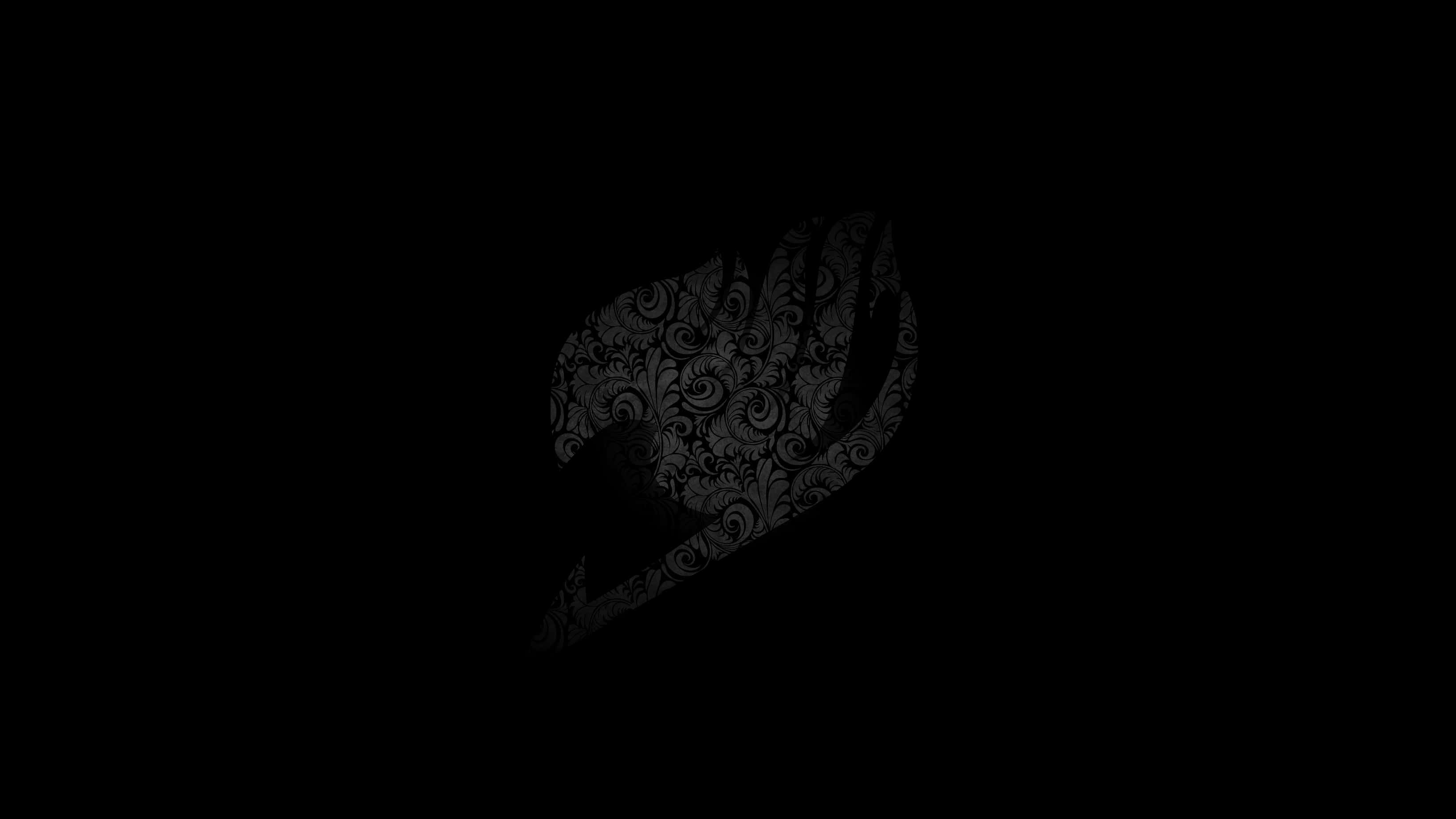 Fairy Tail, dark silhouette, hand, 2K Desktop Wallpaper