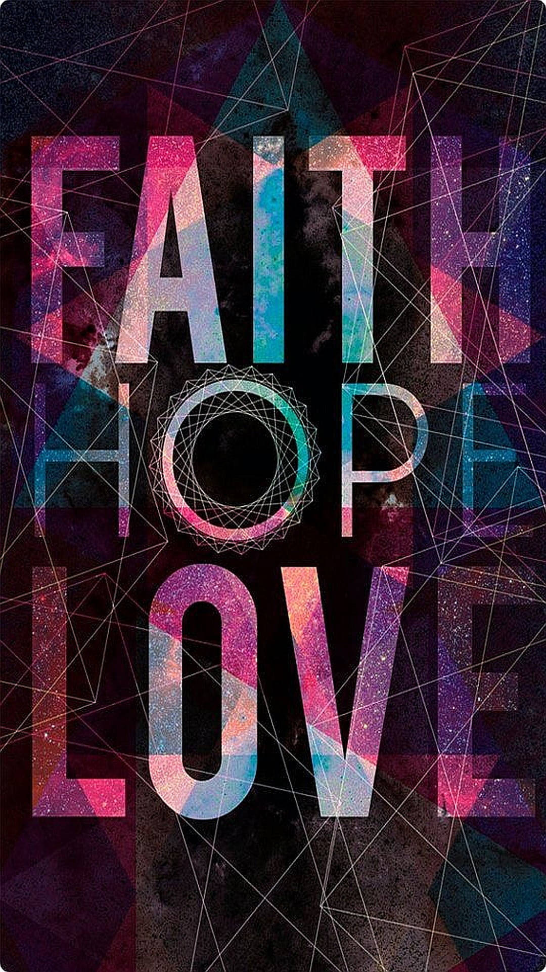 faith, hope, love, Full HD Phone Wallpaper
