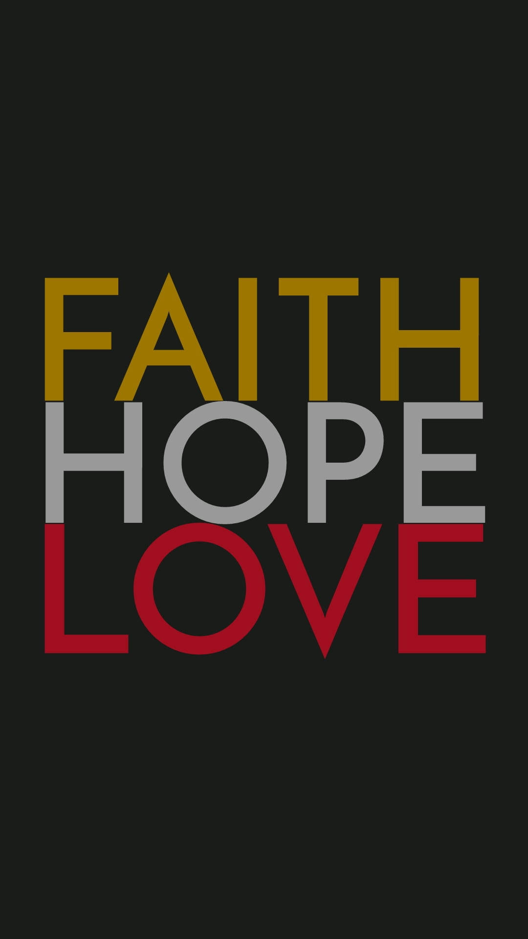 Faith, gold, silver, Full HD Phone Wallpaper