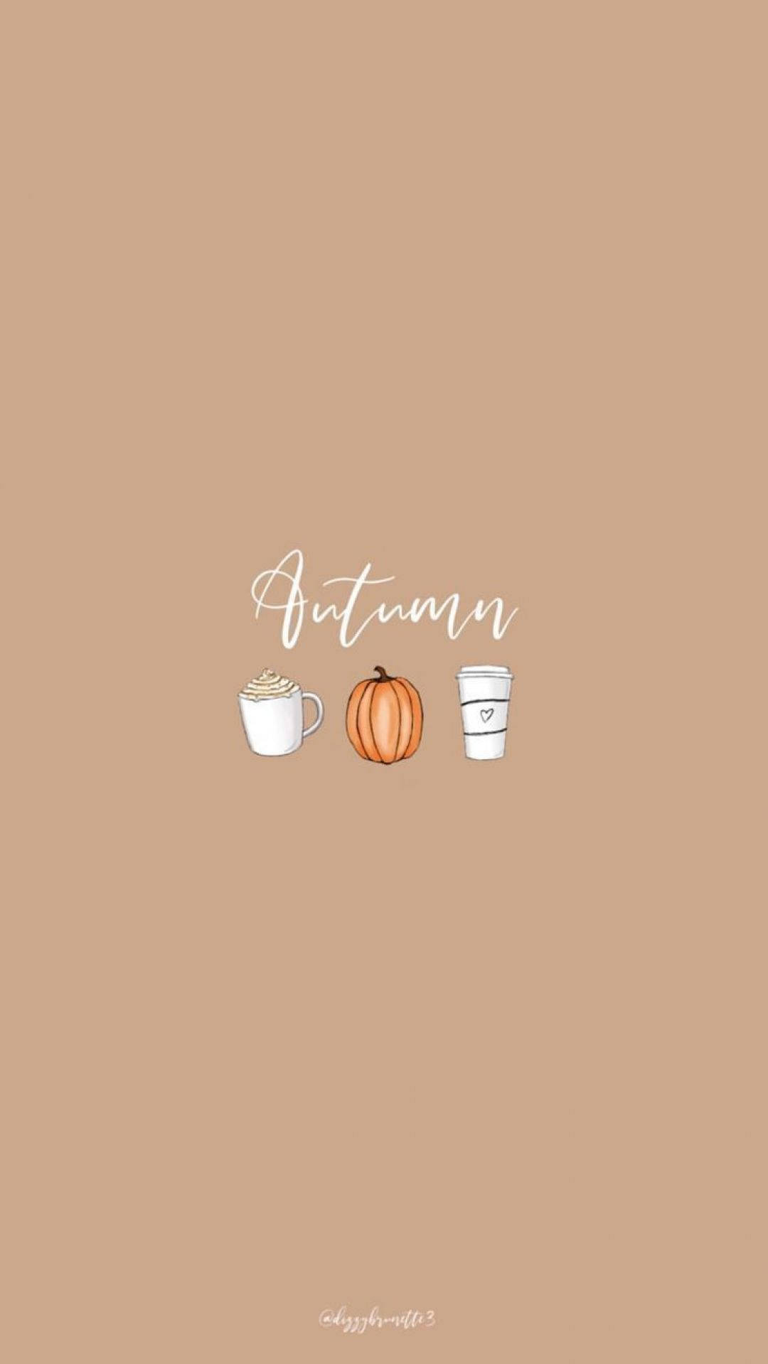 Fall Aesthetic iPhone, autumn, pumpkin, HD Phone Wallpaper