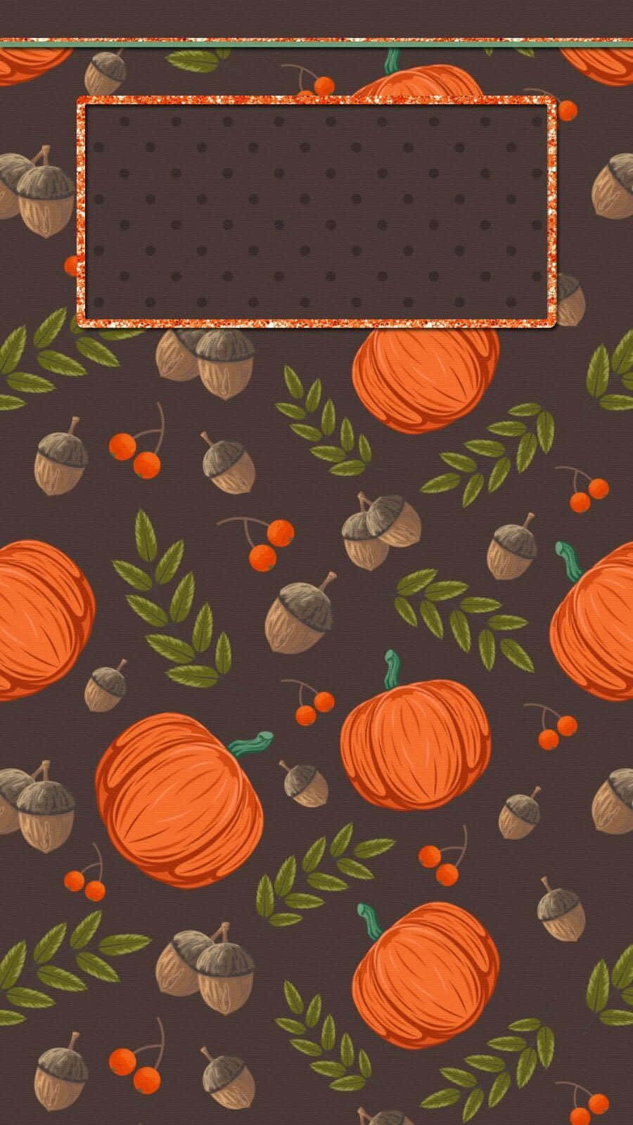 Fall Halloween iPhone, dark brown, orange pumpkins, HD Phone Wallpaper