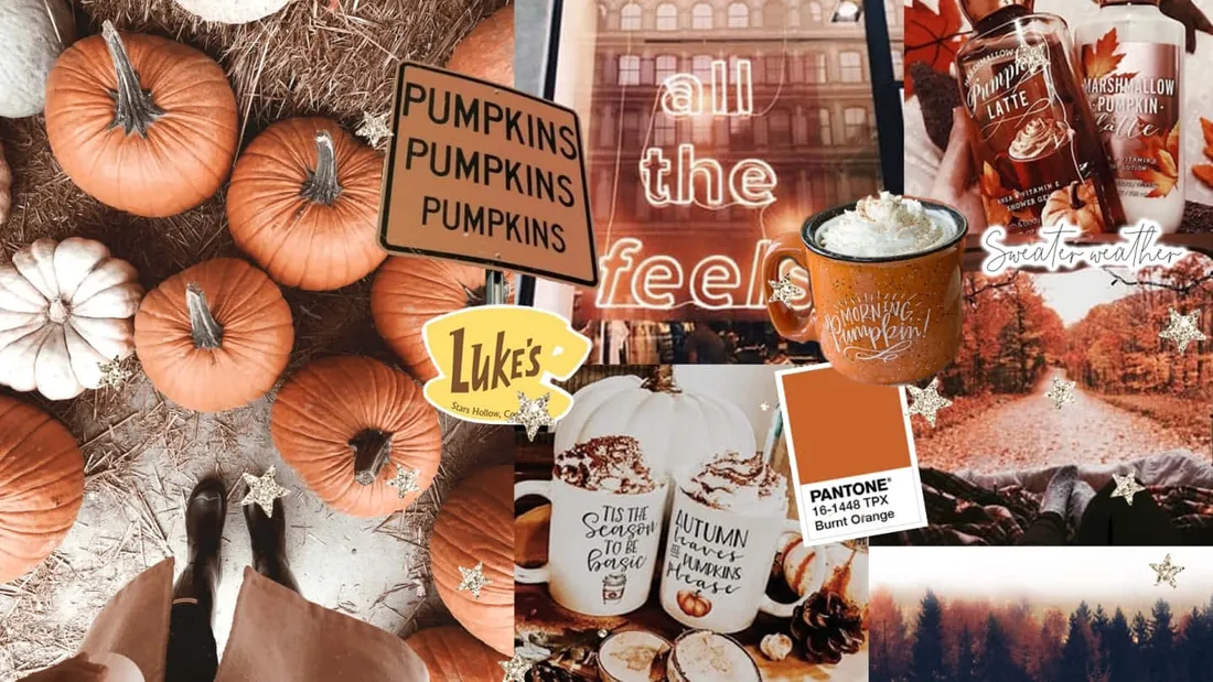 Fall Collage Desktop