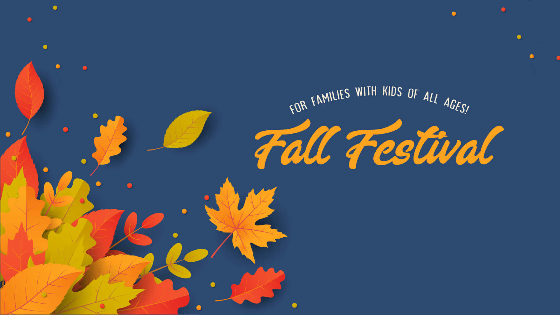Fall Festival, orange, yellow, Full HD Desktop Wallpaper