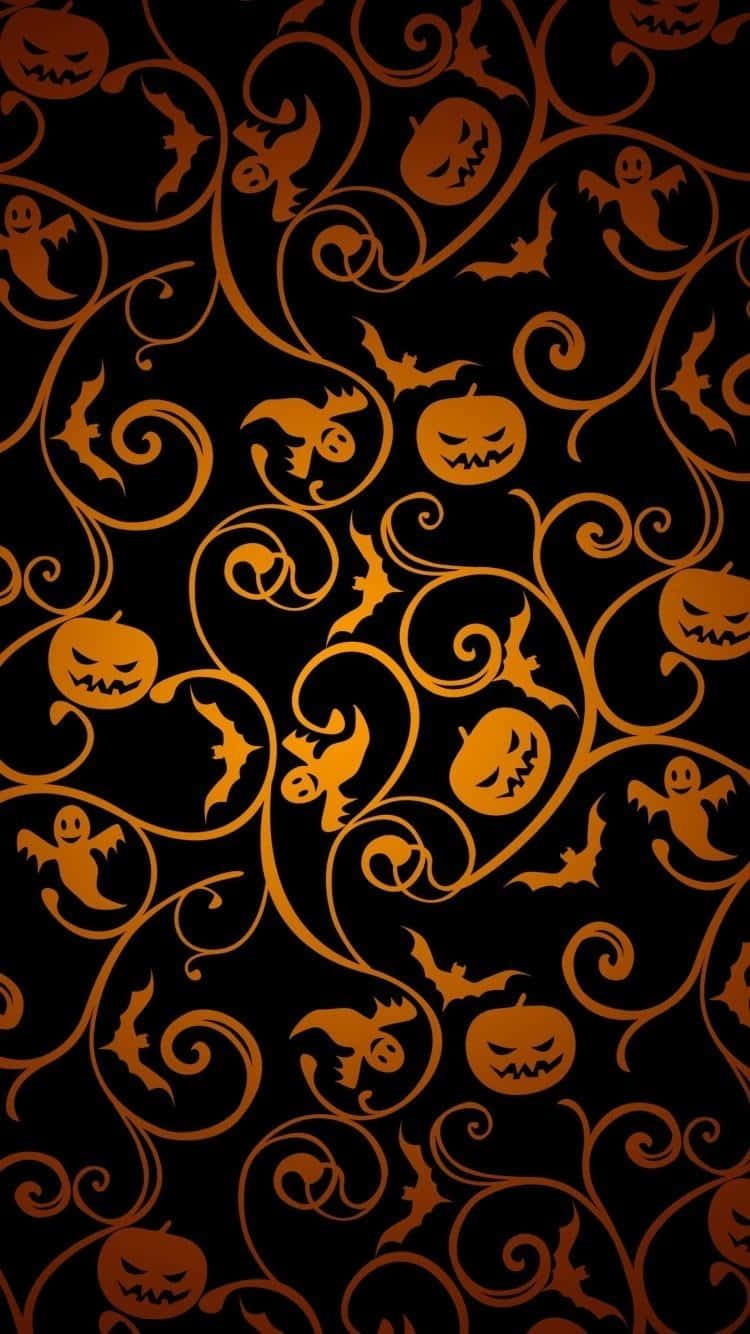 Fall Halloween, iPhone, pumpkins, HD Phone Wallpaper