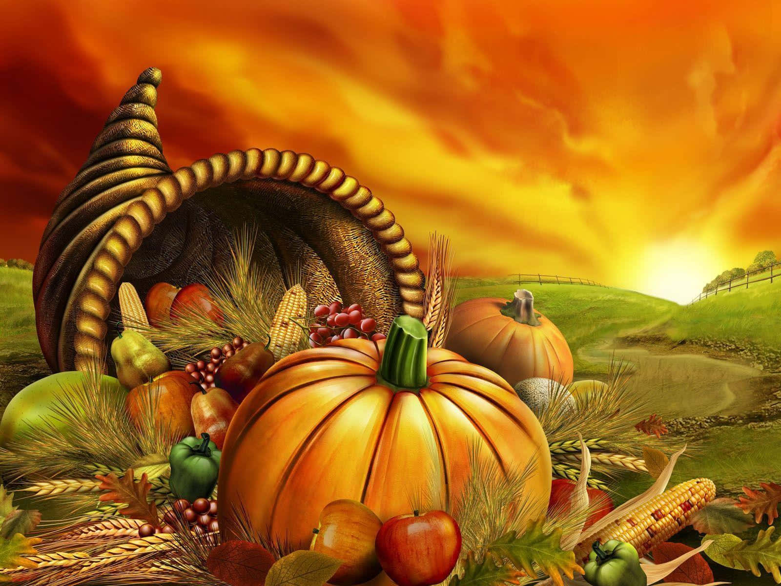 Fall Harvest, pumpkins, gourds, HD Desktop Wallpaper