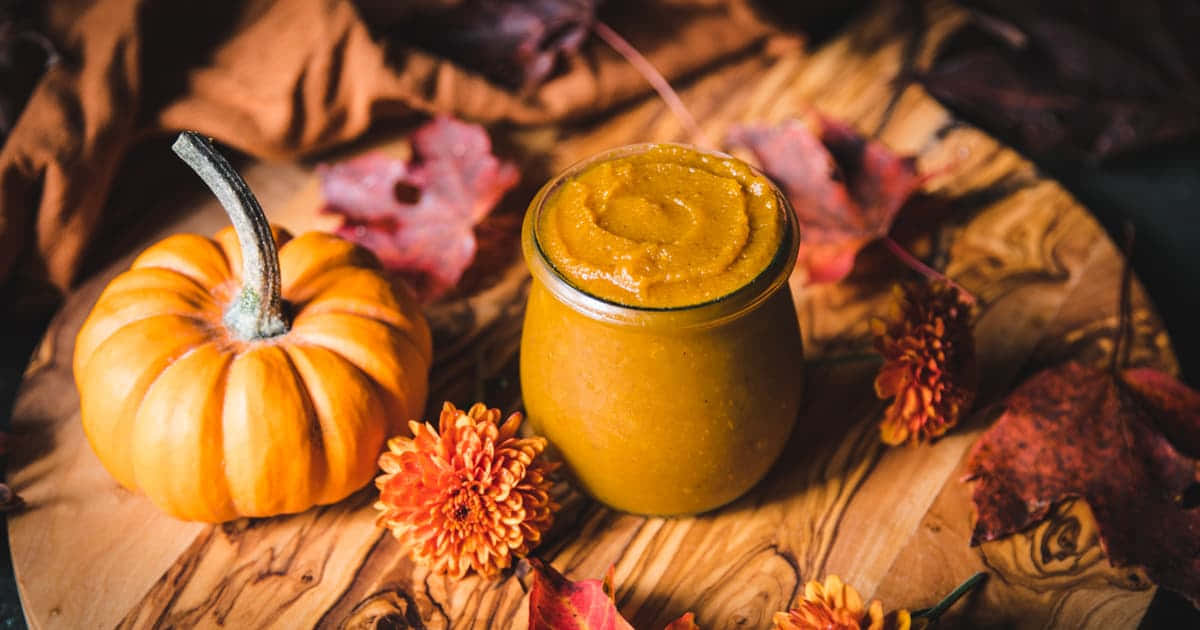 Fall Pumpkins, creamy pumpkin puree, small pumpkin, SD Desktop Wallpaper