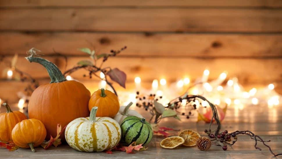 Fall Pumpkins, autumn, pumpkins, SD Desktop Wallpaper