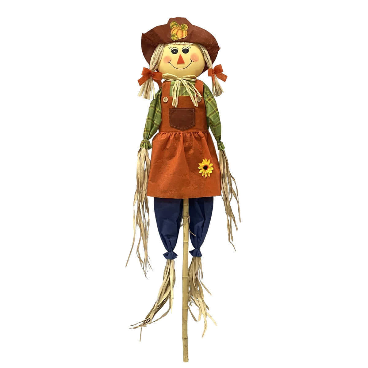 scarecrow girl, straw hair, sunflower pin, SD Desktop Wallpaper