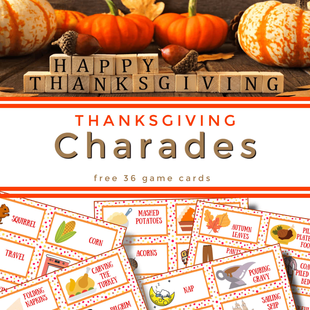 Fall Thanksgiving, wooden blocks, pumpkins, SD Desktop Wallpaper