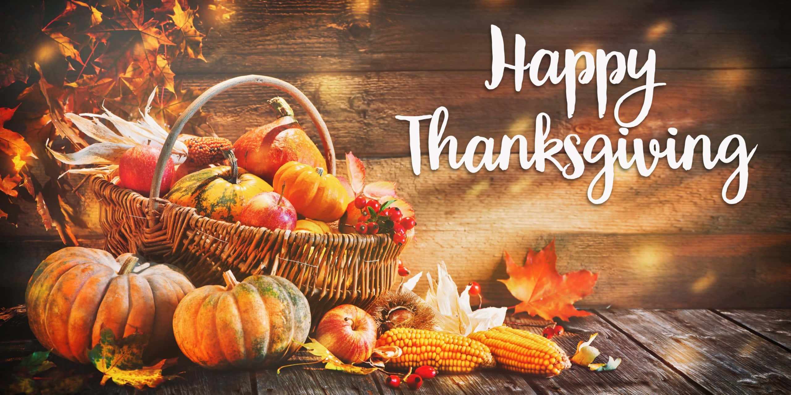 Pumpkin Basket, rustic wicker basket, pumpkins, 2K Desktop Wallpaper