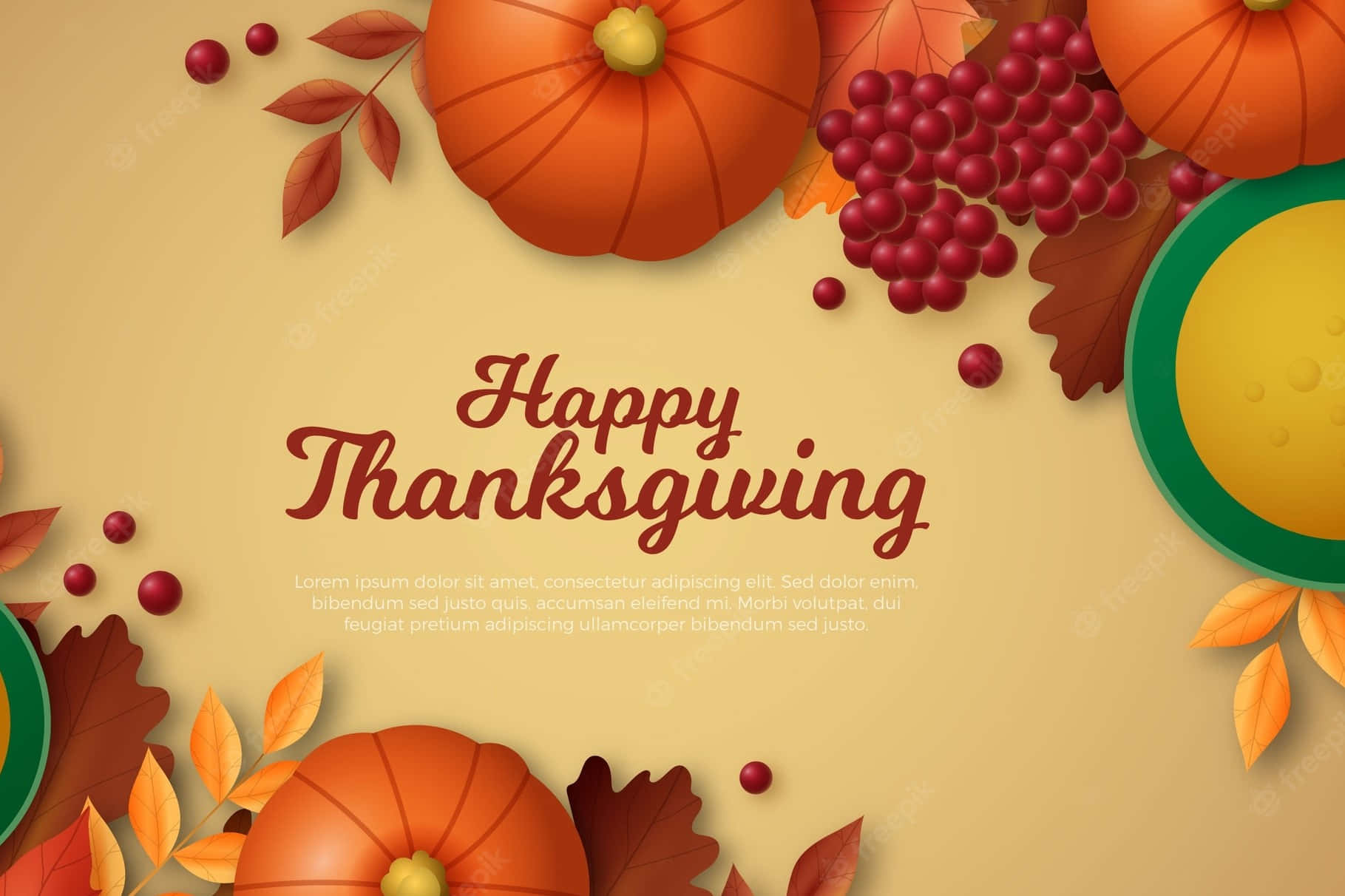 Thanksgiving, pumpkins, grapes, HD Desktop Wallpaper