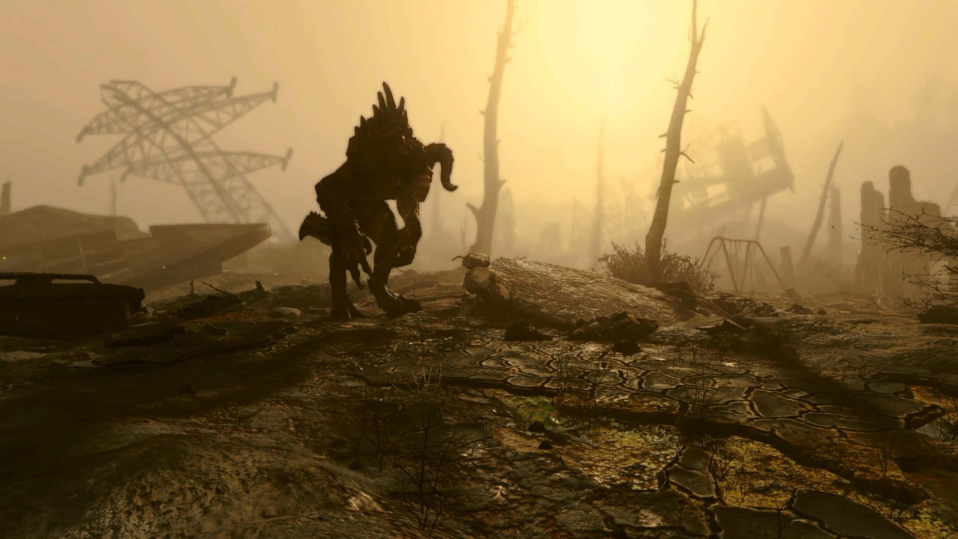 Fallout, wasteland, creature, Full HD Desktop Wallpaper