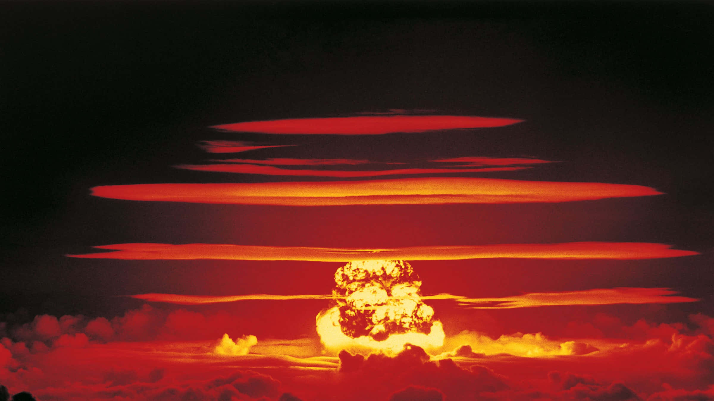Fallout, nuke, mushroom cloud, Full HD Desktop Wallpaper