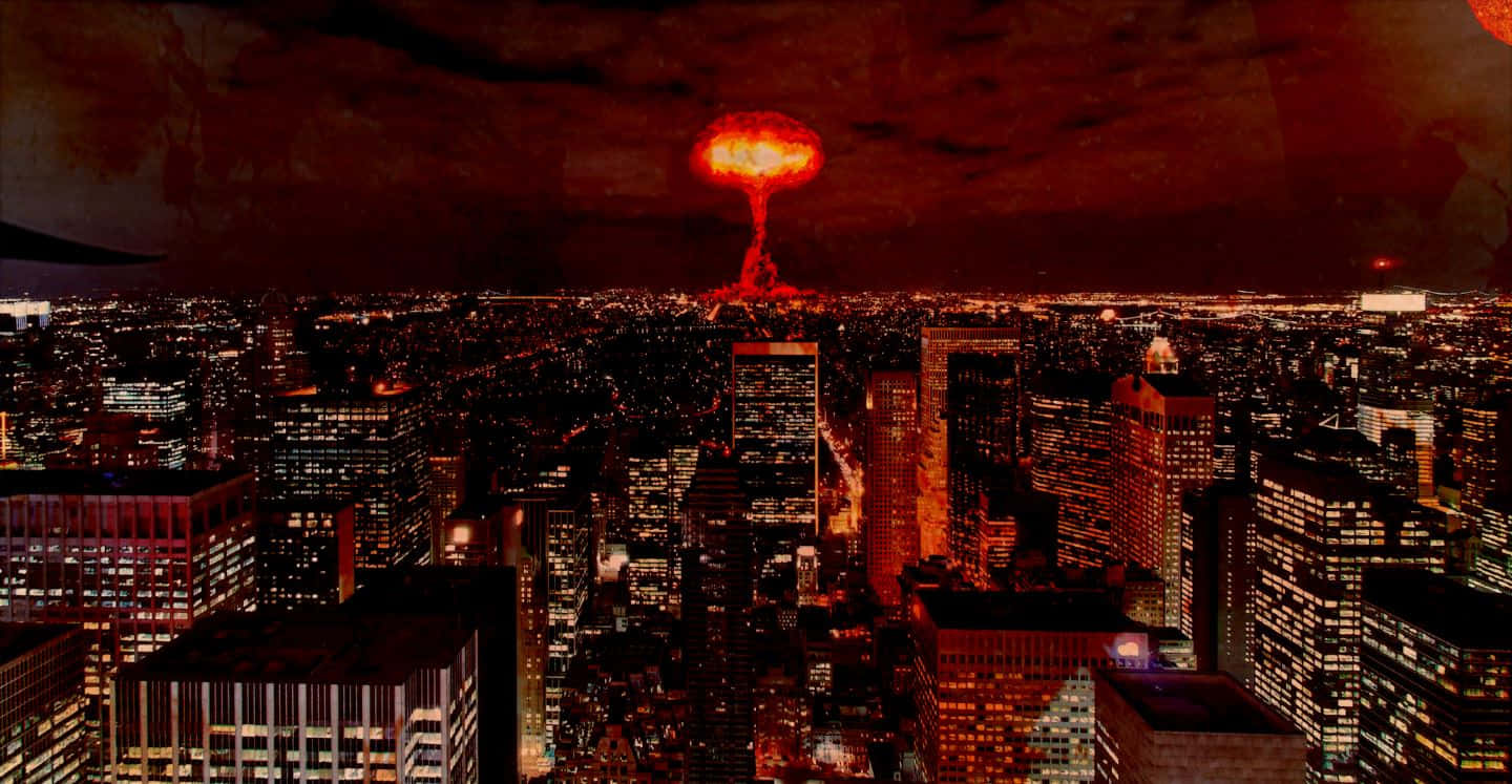 Fallout, nuke, nuclear explosion, HD Desktop Wallpaper