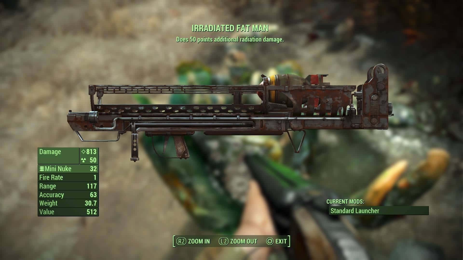 Fallout 4, Fat Man, rusted, Full HD Desktop Wallpaper