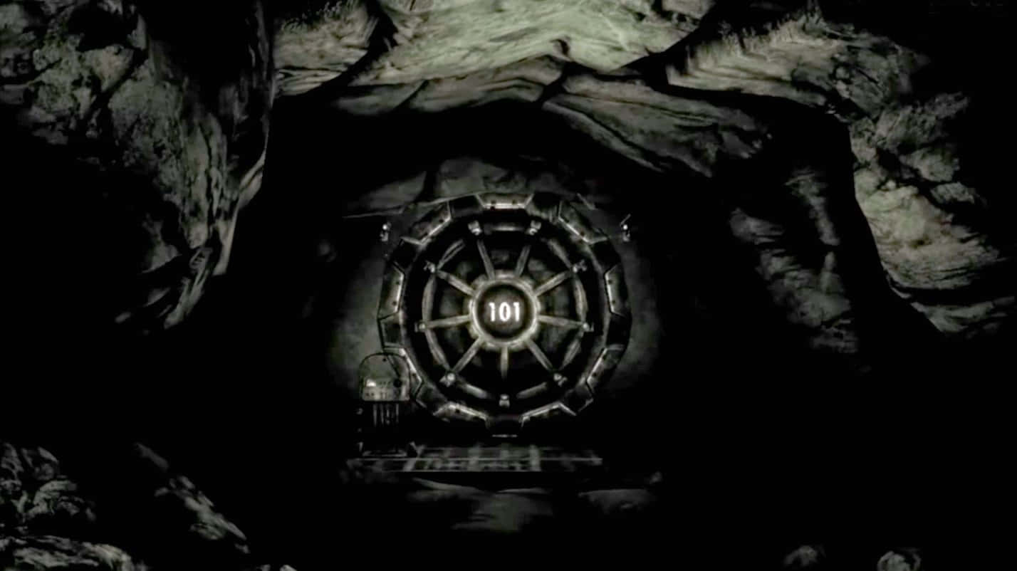 Vault 101, numbered vault door, 101, HD Desktop Wallpaper