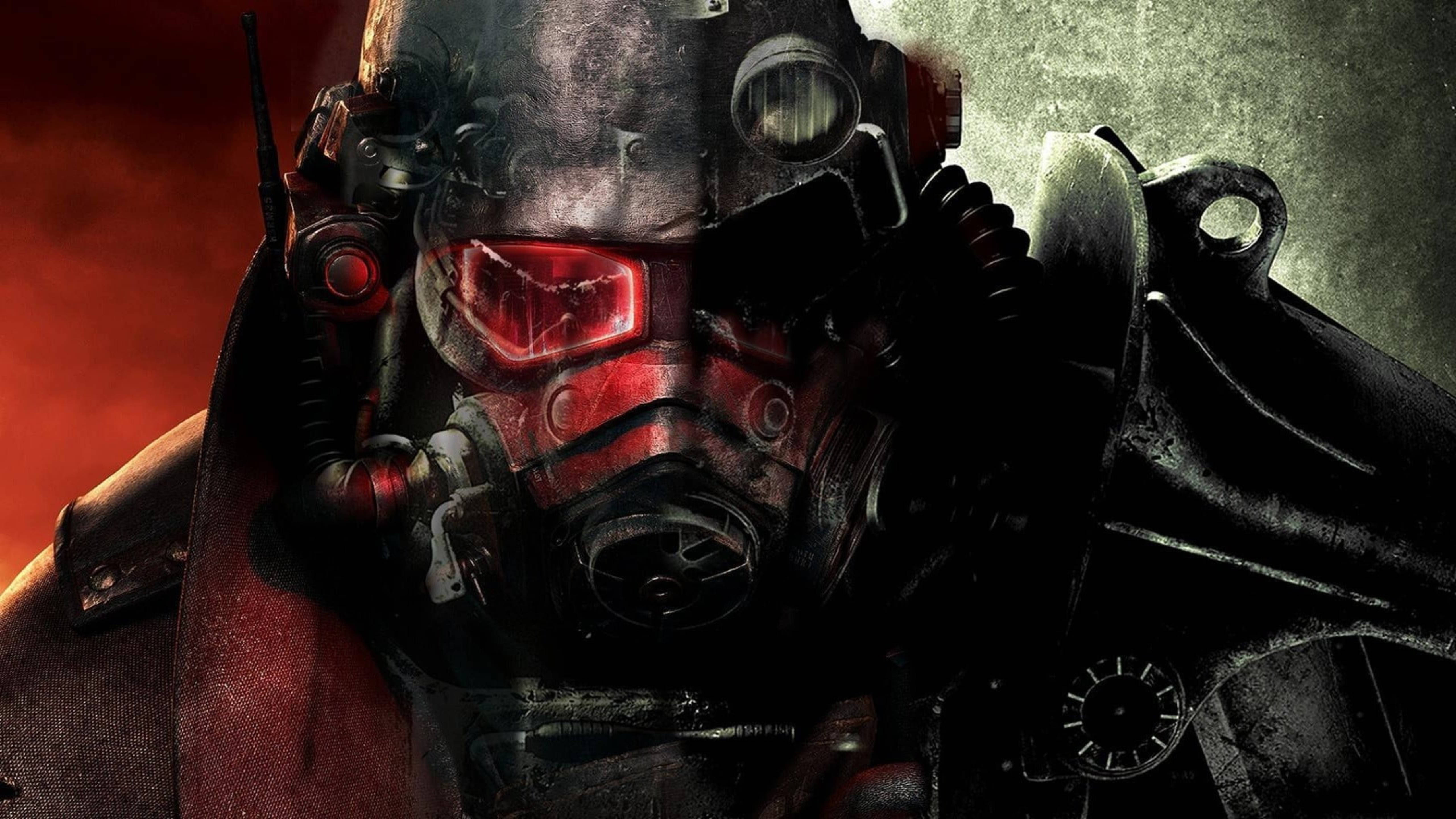 power armor suit, glowing red visor, fiery orange and gray backdrop, 5K Desktop Wallpaper