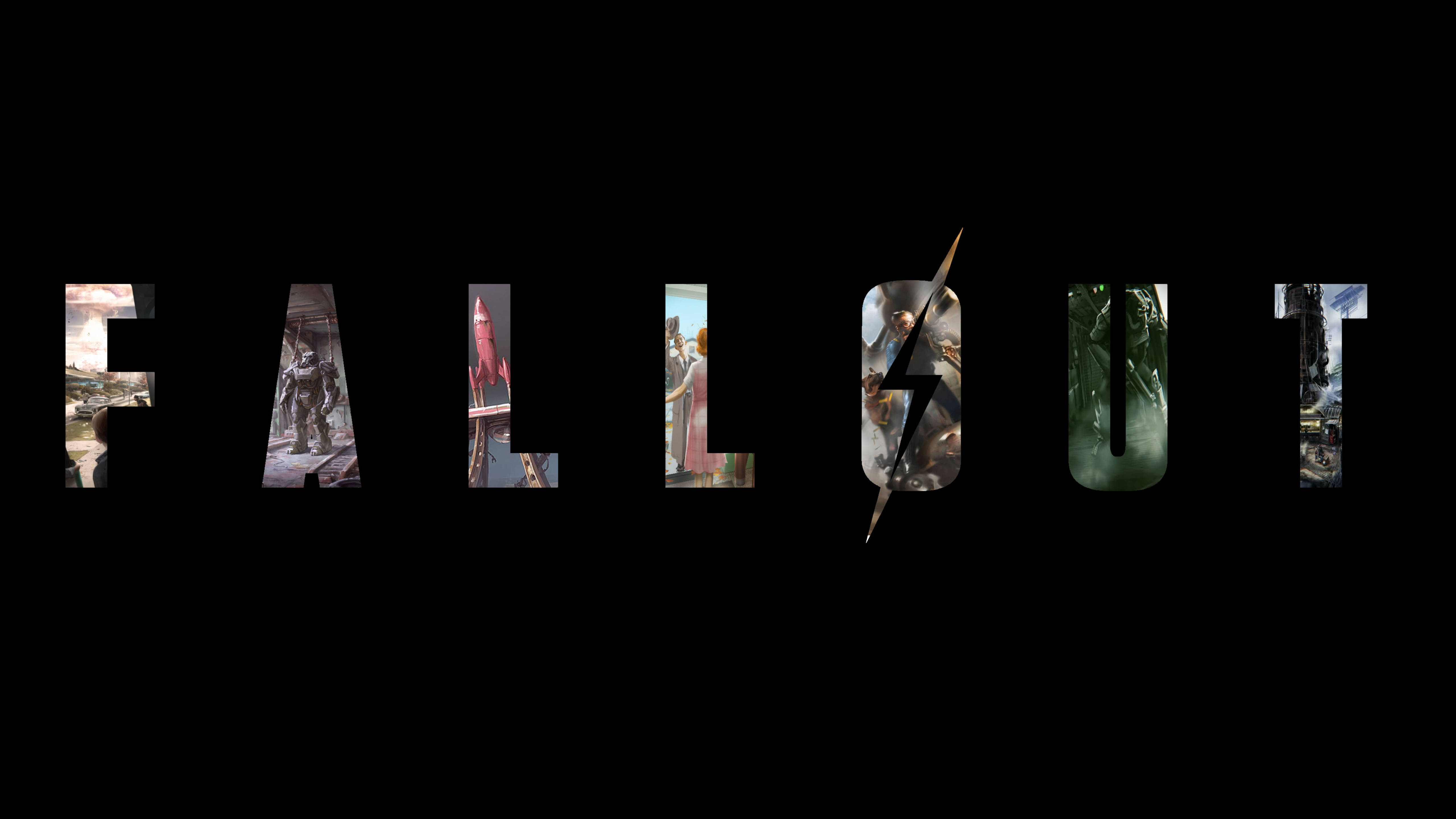 Fallout 4, wasteland, characters, 5K Desktop Wallpaper