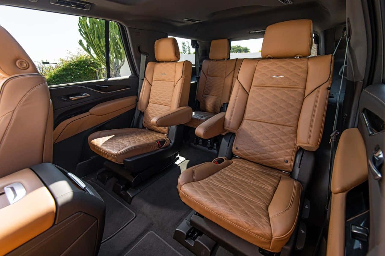 Family Car, tan quilted leather seats, sunlit windows, HD Desktop Wallpaper