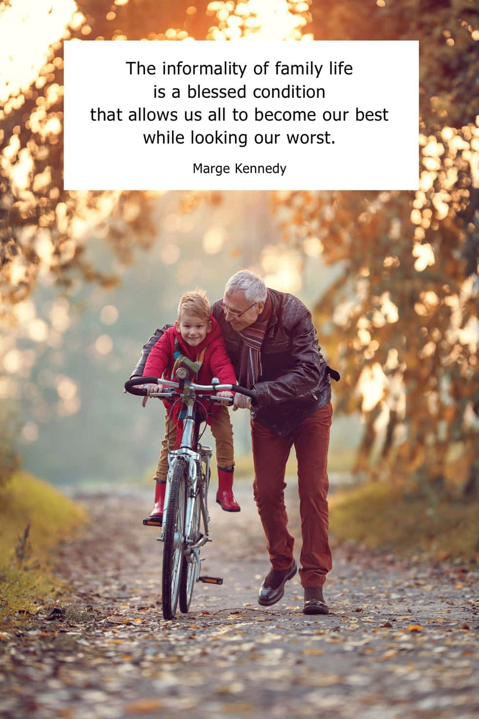grandfather, granddaughter, bicycle, HD Phone Wallpaper