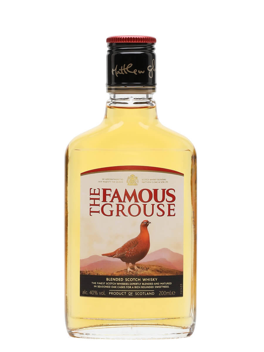 The Famous Grouse, blended scotch whisky, red cap, SD Phone Wallpaper