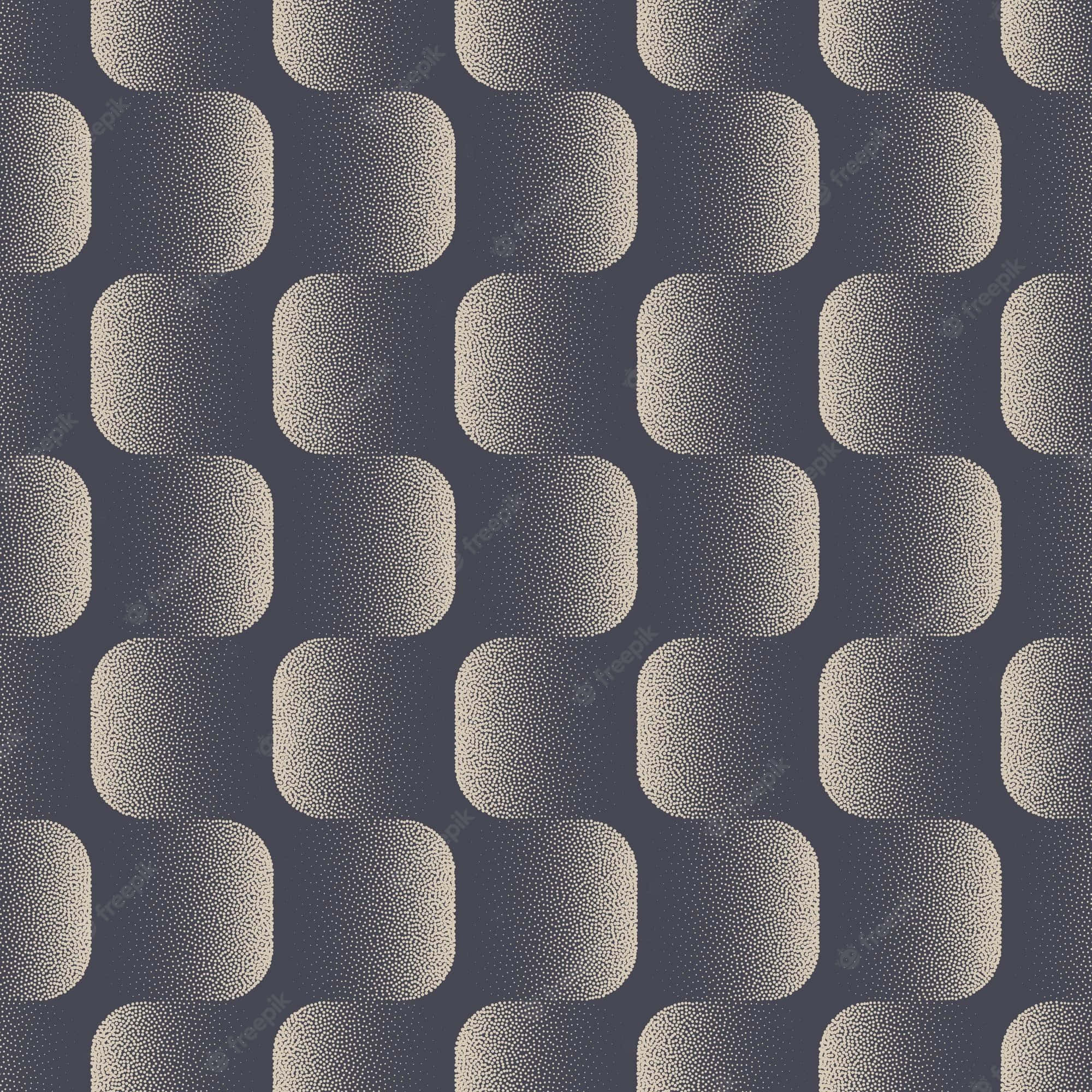 Fancy, wavy gray pattern, rounded rectangles, Full HD Desktop Wallpaper