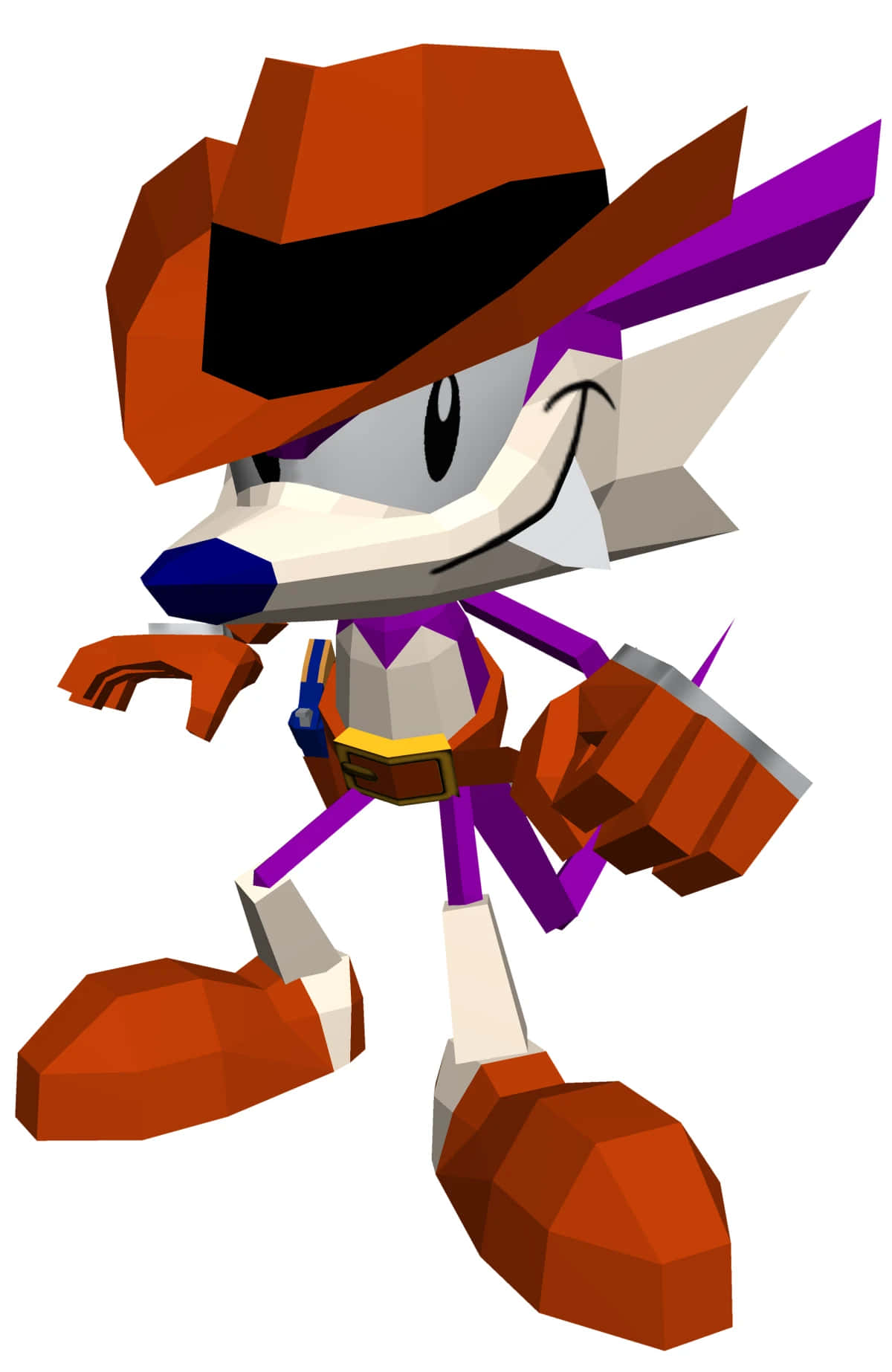 Fang The Sniper, fox character, cowboy hat, HD Phone Wallpaper