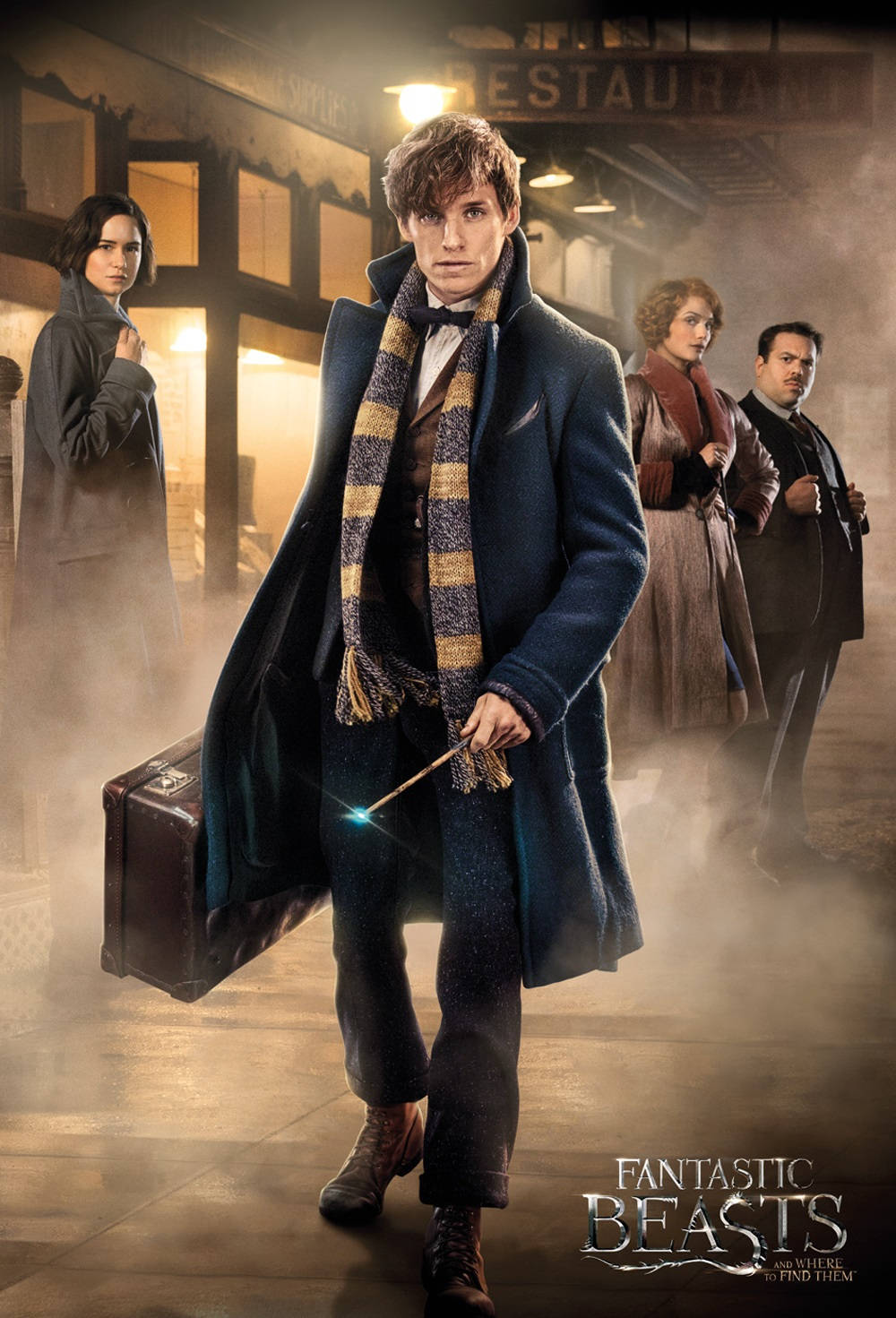 Fantastic Beasts And Where To Find Them, smoky, warmly lit, HD Phone Wallpaper