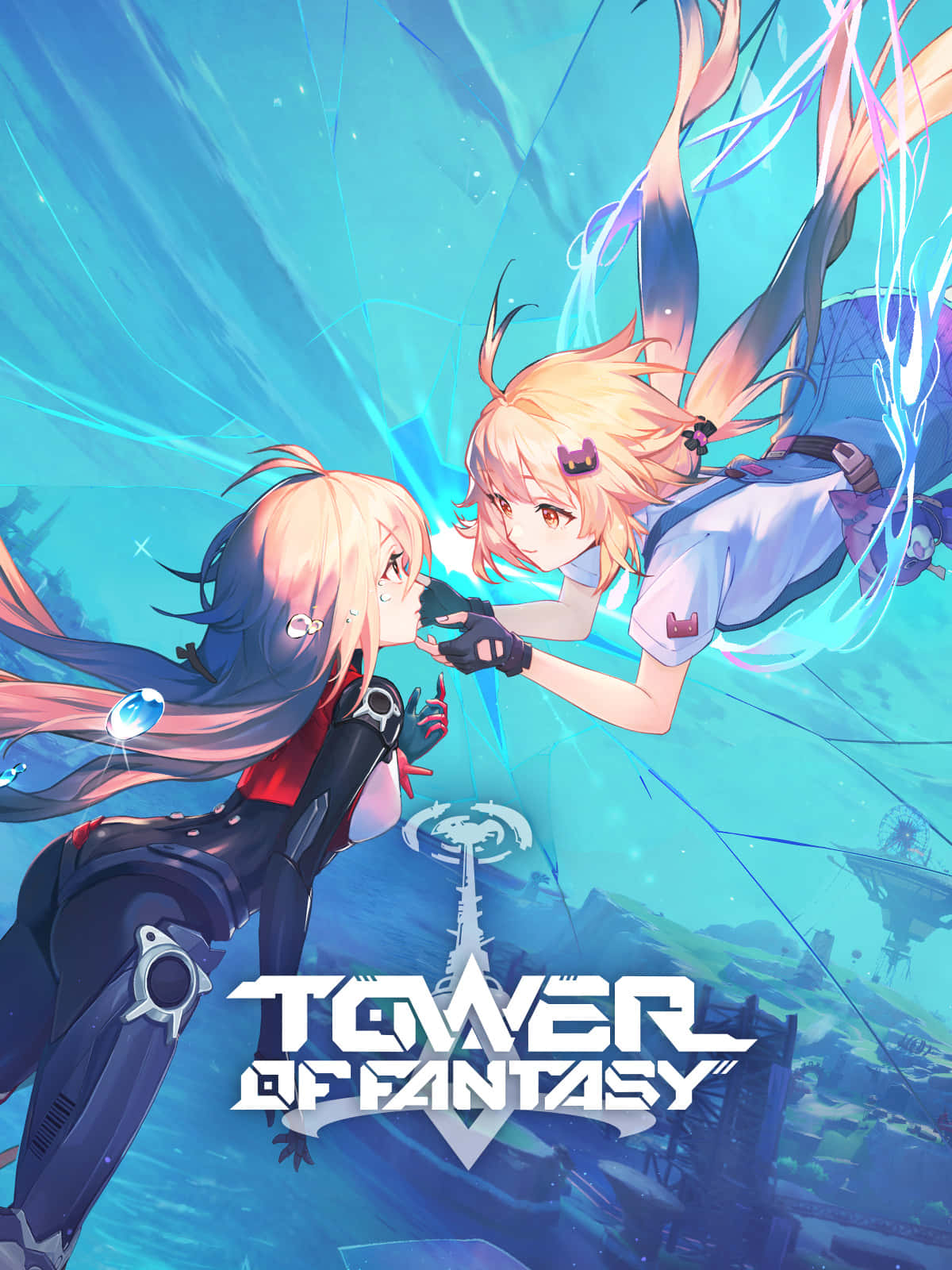 Fantasy Games, anime girls, futuristic gear, HD Phone Wallpaper