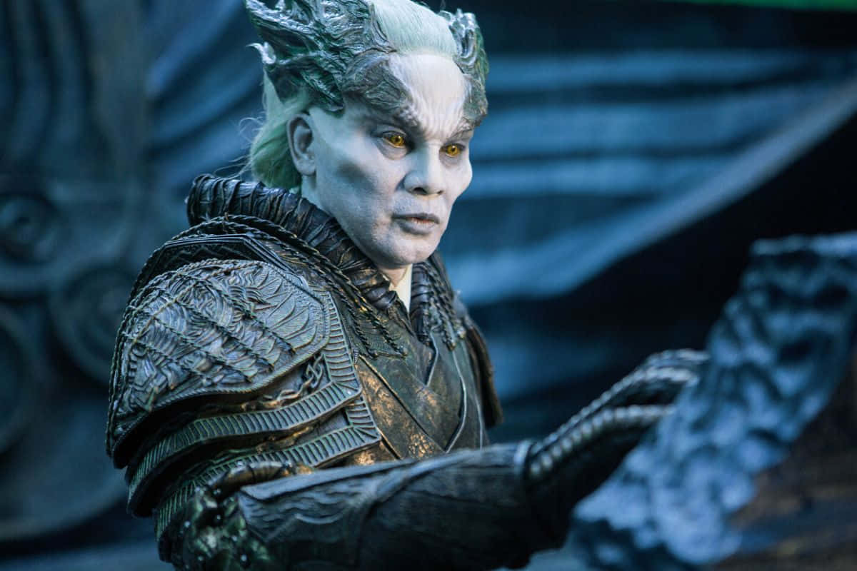fantasy warrior, pale skin, glowing yellow eyes, SD Desktop Wallpaper