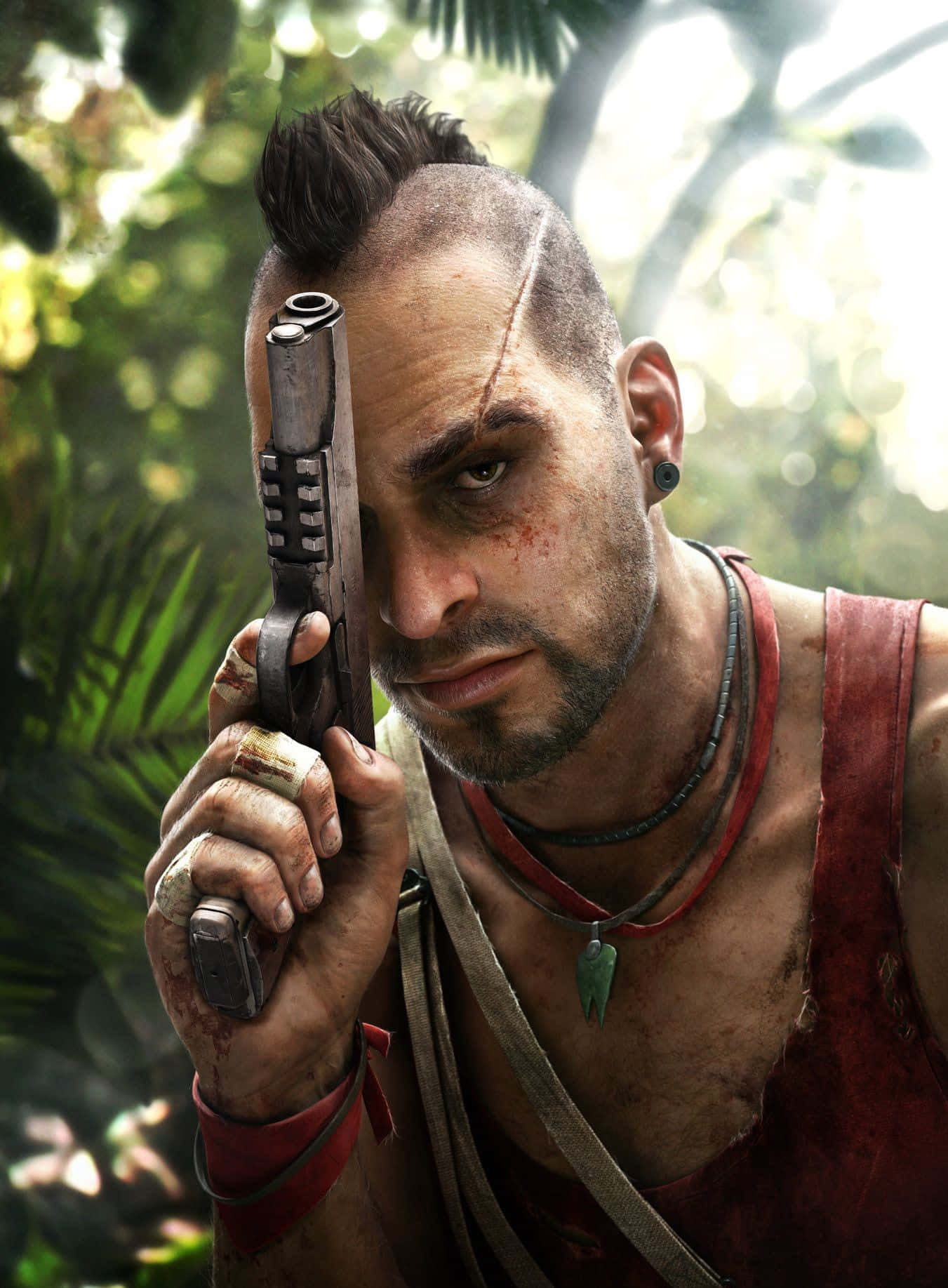 Far Cry 3, Vaas, mohawk, HD Phone Wallpaper