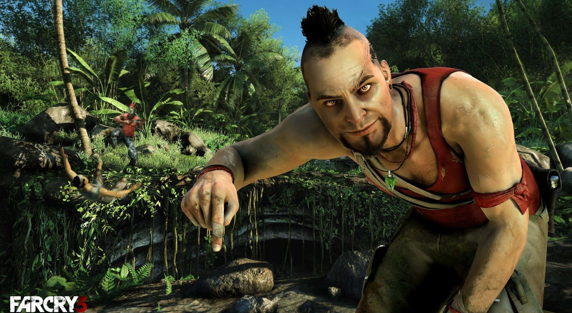 Far Cry 3, Vaas, mohawk, HD Desktop Wallpaper