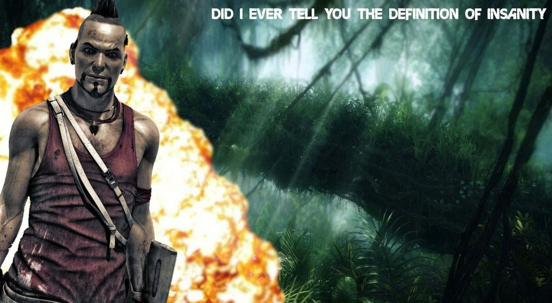 Far Cry 3, Vaas, mohawk, HD Desktop Wallpaper