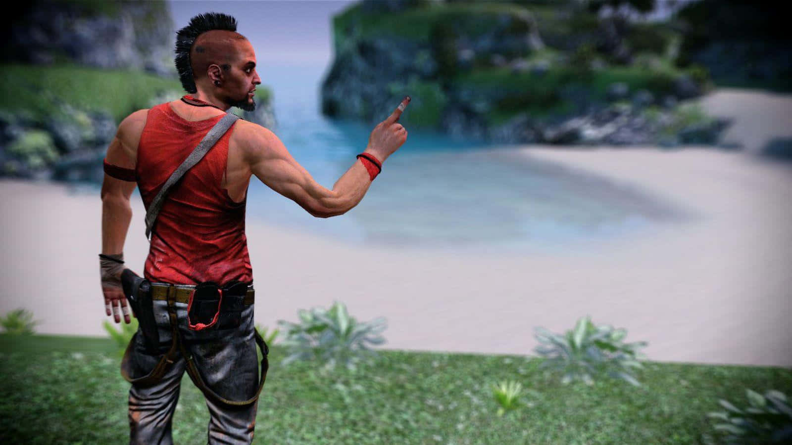 Far Cry 3, Vaas, tropical beach, HD Desktop Wallpaper
