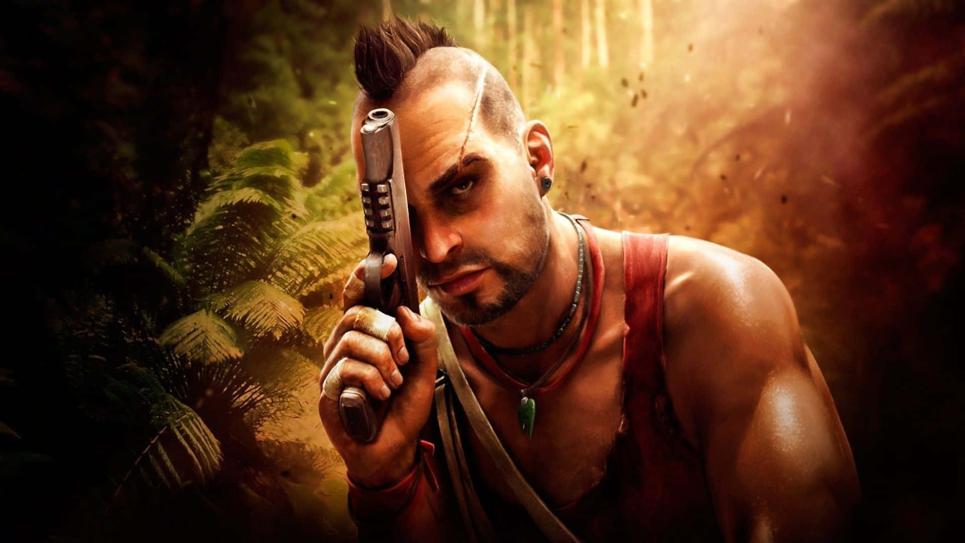 Far Cry 3, Vaas, jungle, Full HD Desktop Wallpaper