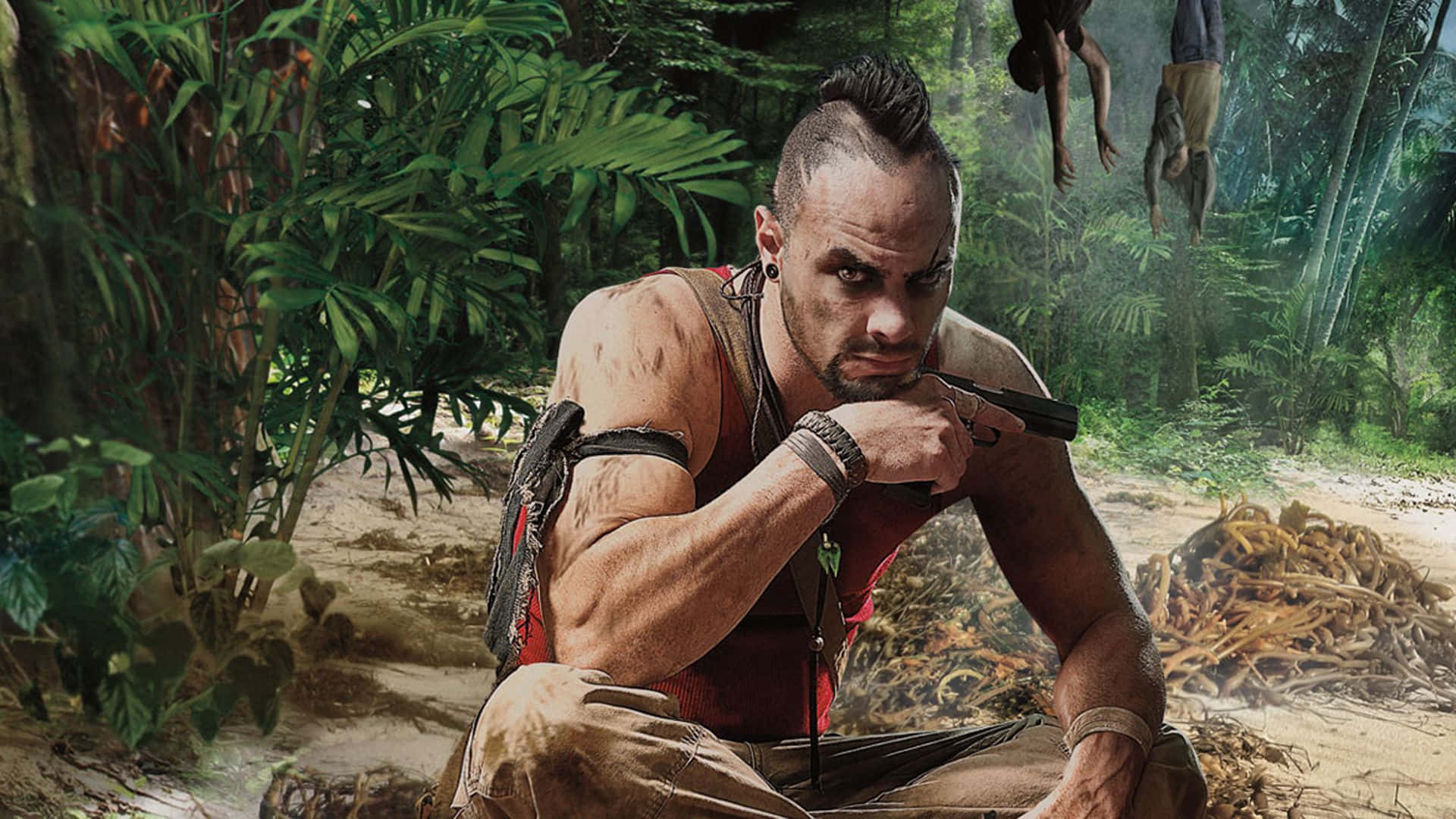 Far Cry 3, Vaas, jungle, Full HD Desktop Wallpaper