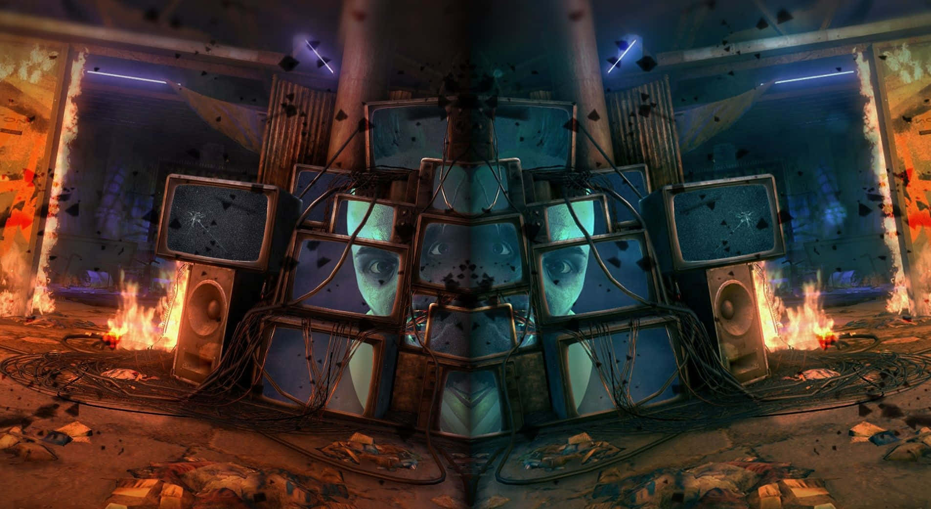 Far Cry 3, Vaas, vintage TVs, HD Desktop Wallpaper